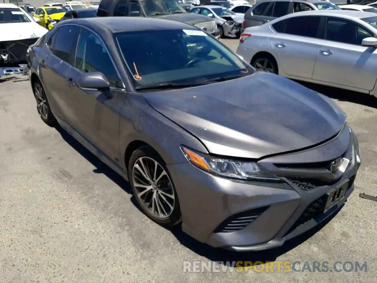 1 Photograph of a damaged car 4T1B11HK7KU745224 TOYOTA CAMRY 2019