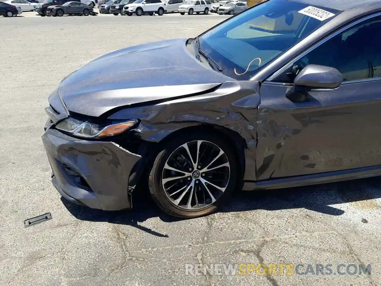 9 Photograph of a damaged car 4T1B11HK7KU745224 TOYOTA CAMRY 2019