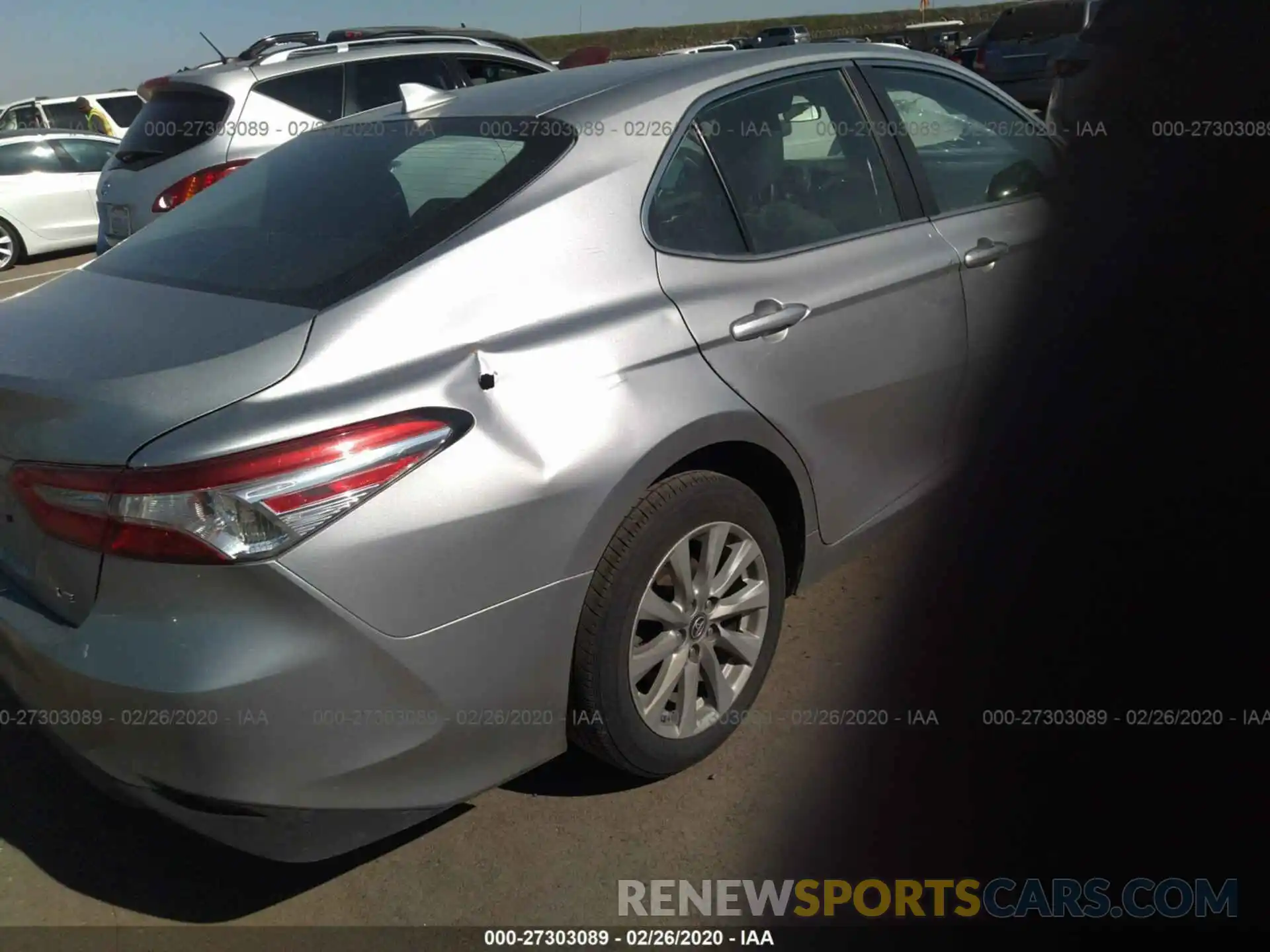 4 Photograph of a damaged car 4T1B11HK7KU745854 TOYOTA CAMRY 2019