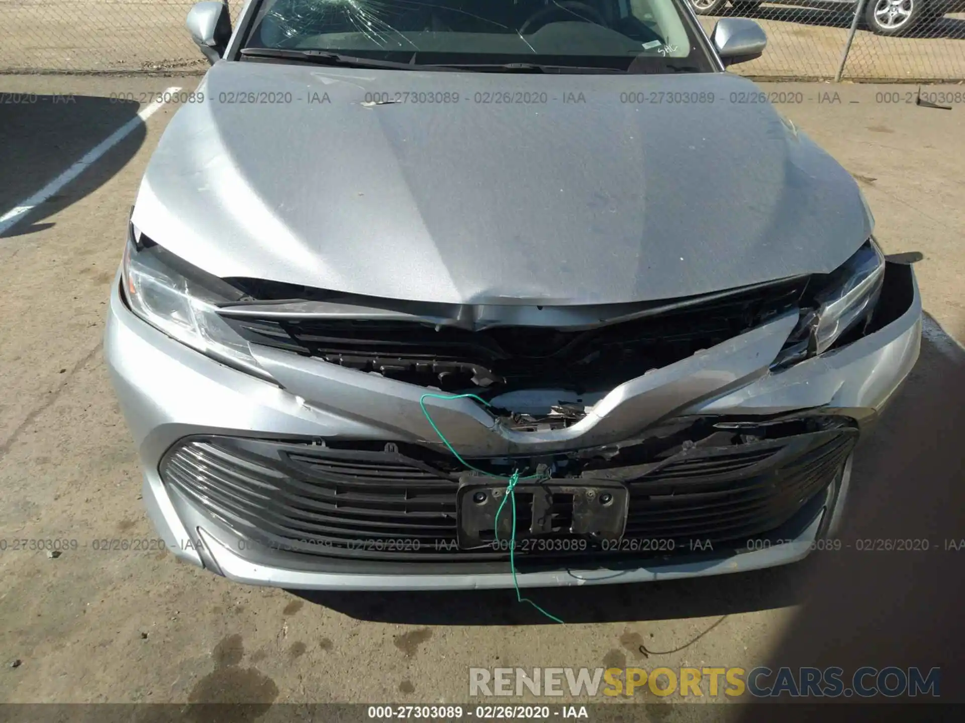 6 Photograph of a damaged car 4T1B11HK7KU745854 TOYOTA CAMRY 2019