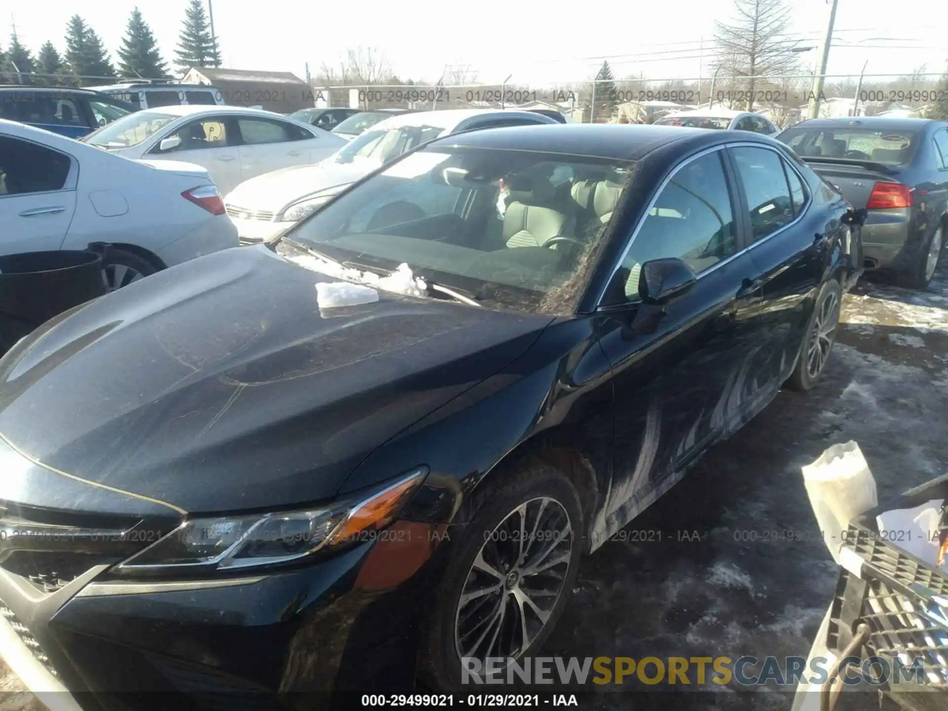 2 Photograph of a damaged car 4T1B11HK7KU746003 TOYOTA CAMRY 2019