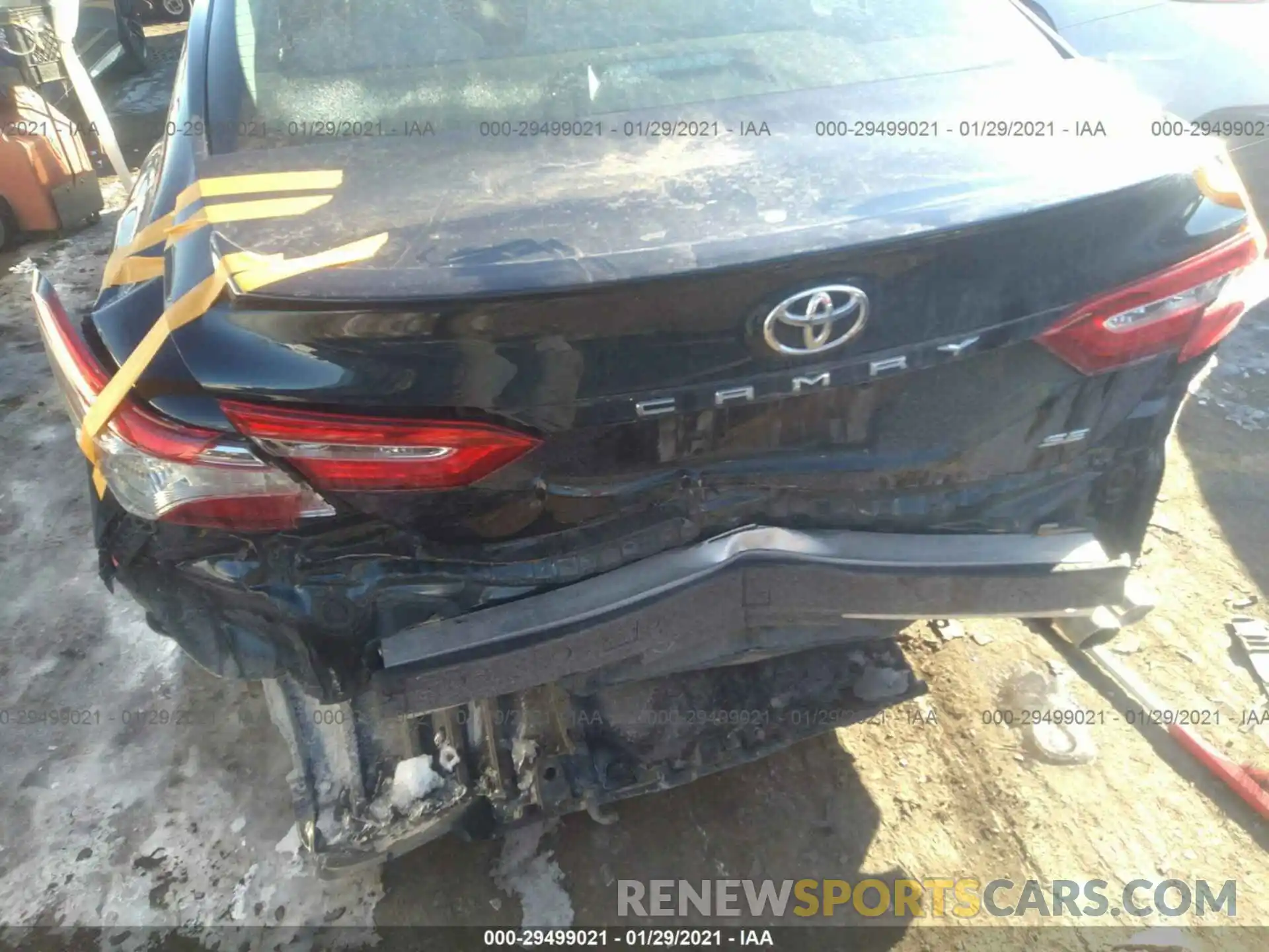 6 Photograph of a damaged car 4T1B11HK7KU746003 TOYOTA CAMRY 2019