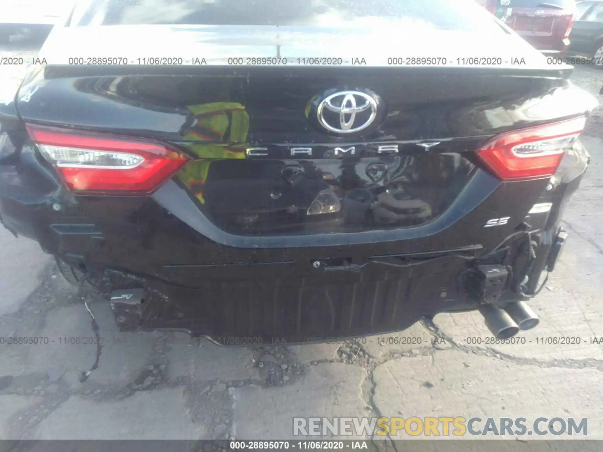 6 Photograph of a damaged car 4T1B11HK7KU746261 TOYOTA CAMRY 2019