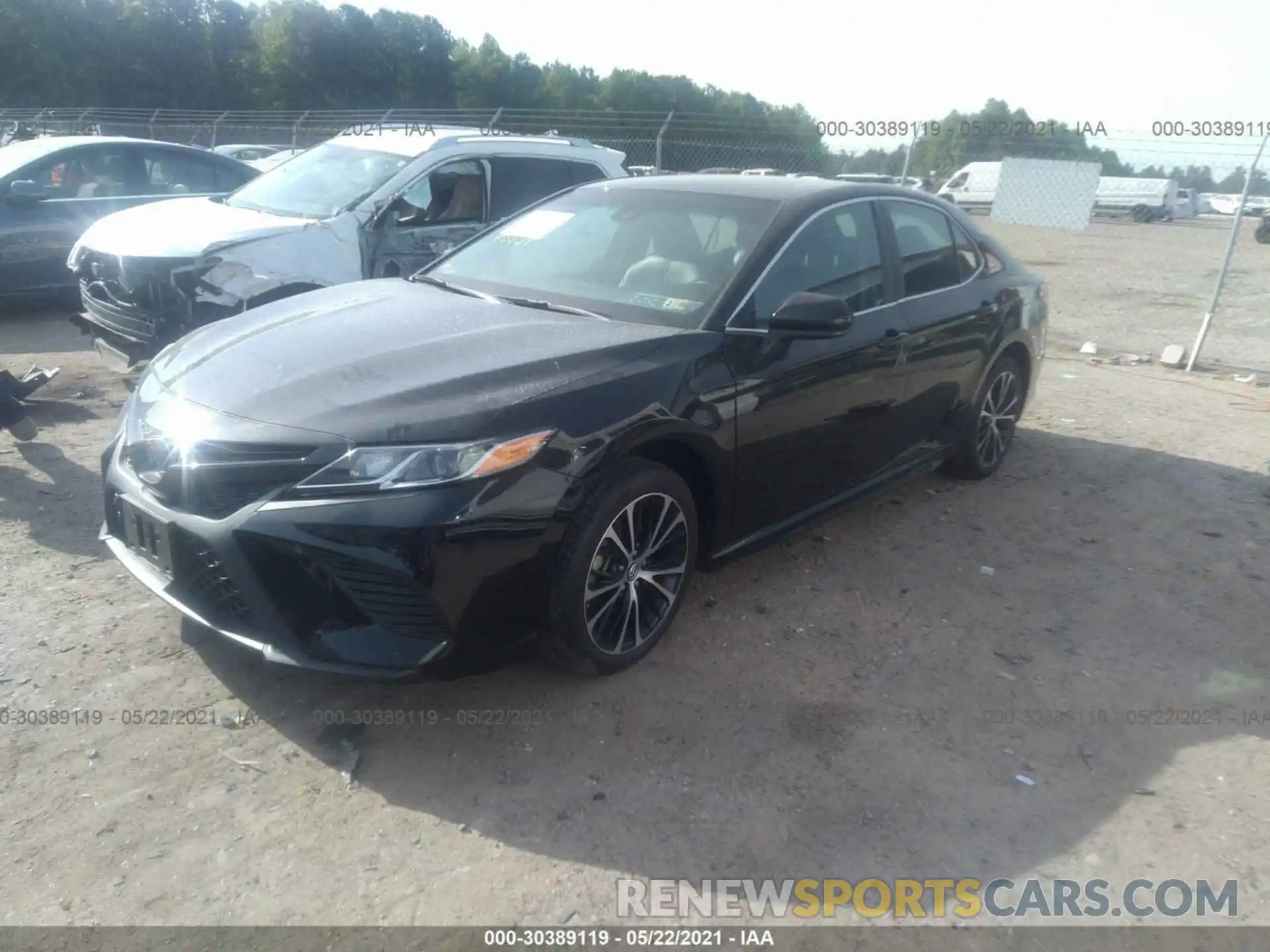 2 Photograph of a damaged car 4T1B11HK7KU747944 TOYOTA CAMRY 2019