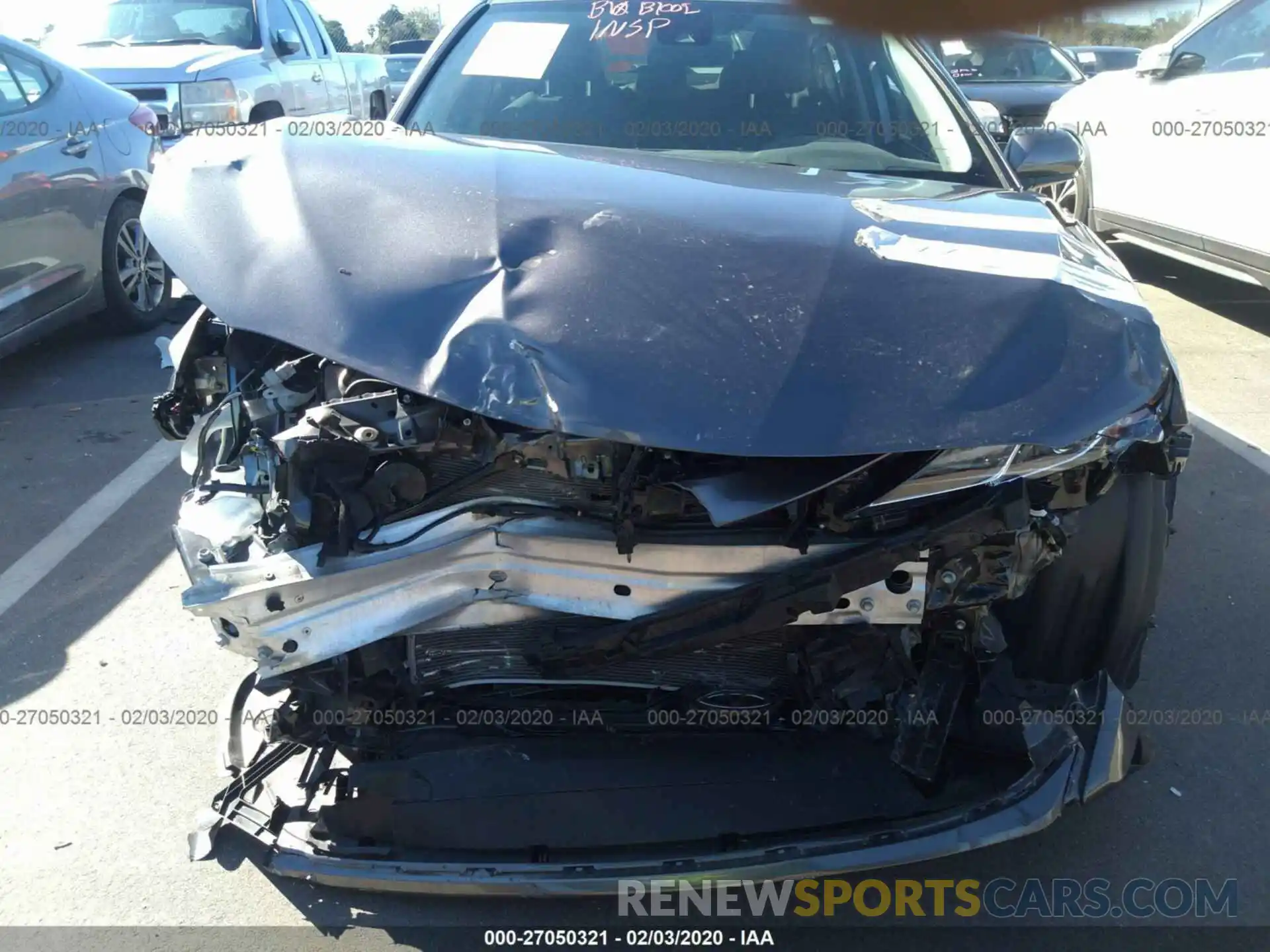 6 Photograph of a damaged car 4T1B11HK7KU748429 TOYOTA CAMRY 2019