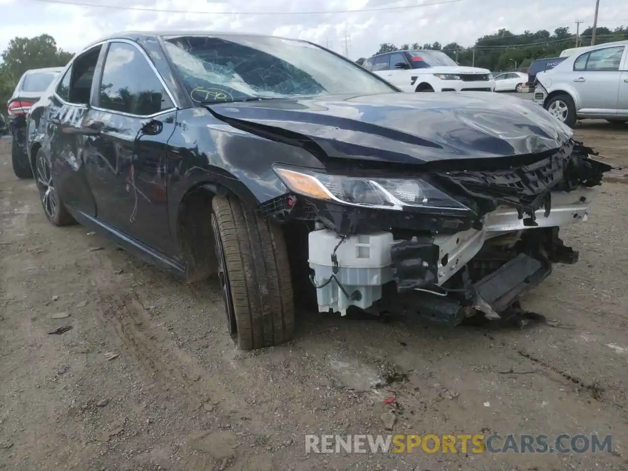 1 Photograph of a damaged car 4T1B11HK7KU753923 TOYOTA CAMRY 2019