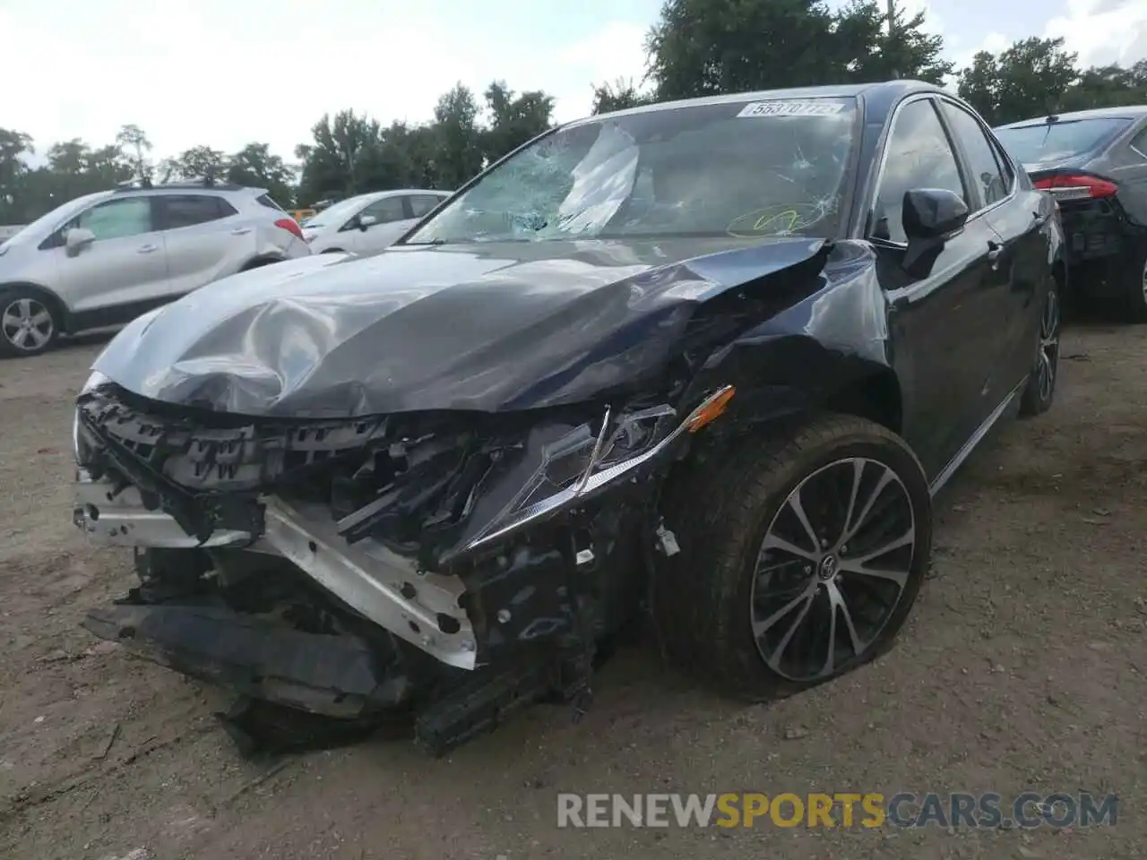 2 Photograph of a damaged car 4T1B11HK7KU753923 TOYOTA CAMRY 2019