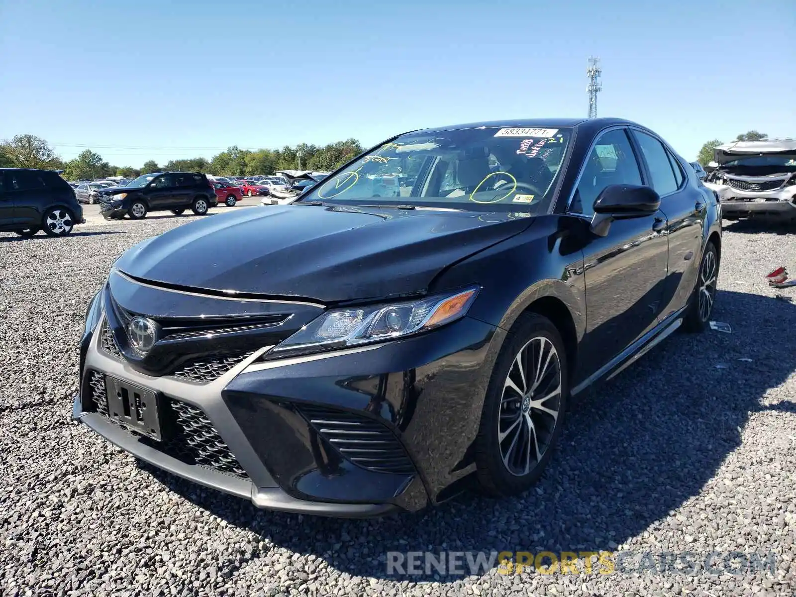 2 Photograph of a damaged car 4T1B11HK7KU754098 TOYOTA CAMRY 2019