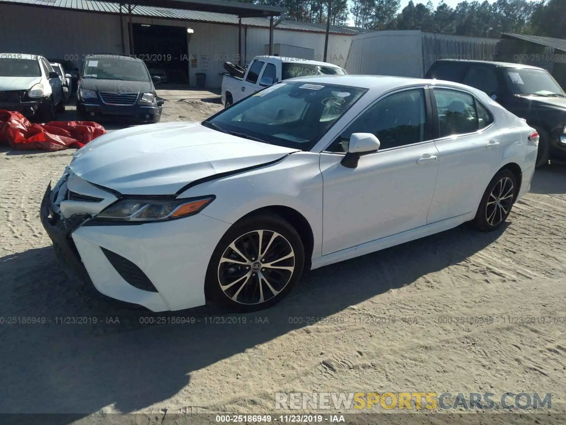 2 Photograph of a damaged car 4T1B11HK7KU755056 TOYOTA CAMRY 2019