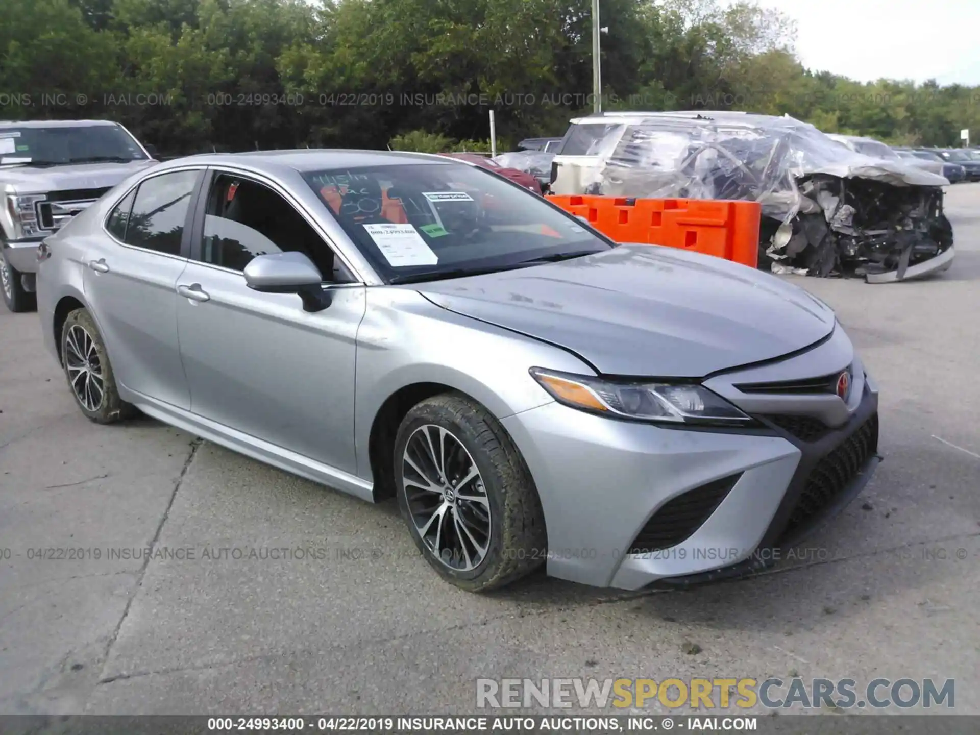 1 Photograph of a damaged car 4T1B11HK7KU755736 TOYOTA CAMRY 2019