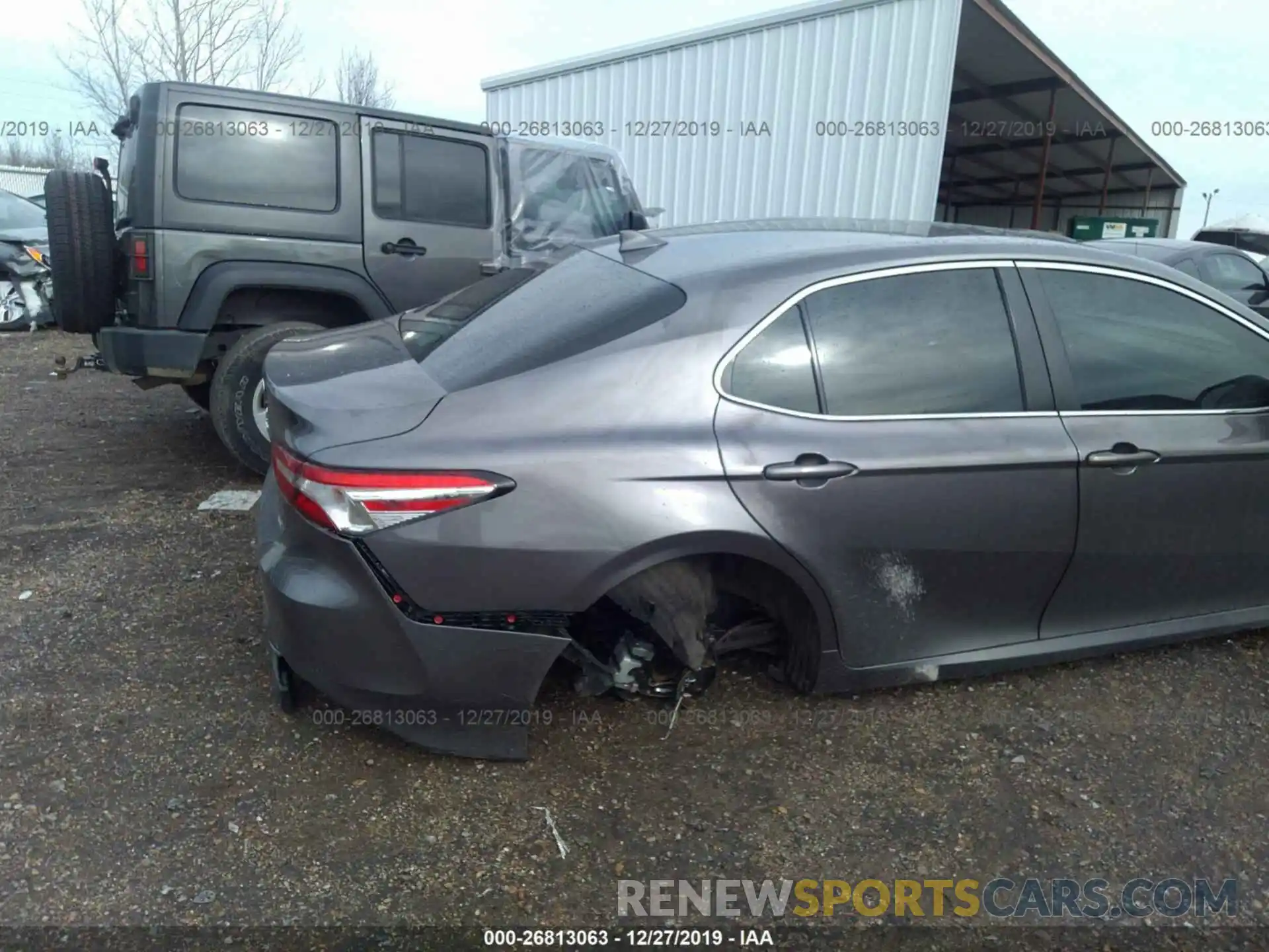 6 Photograph of a damaged car 4T1B11HK7KU755767 TOYOTA CAMRY 2019