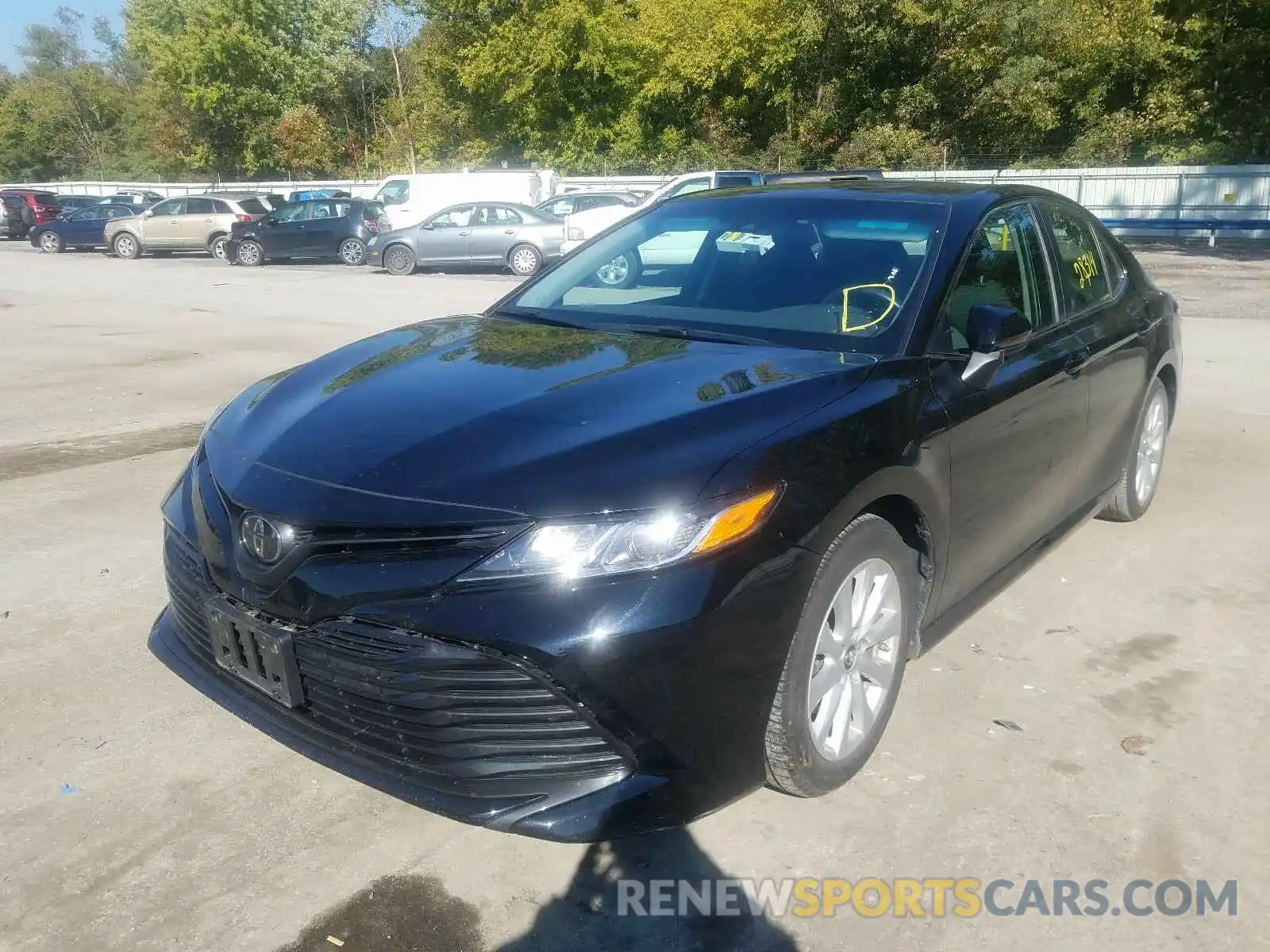 2 Photograph of a damaged car 4T1B11HK7KU755932 TOYOTA CAMRY 2019