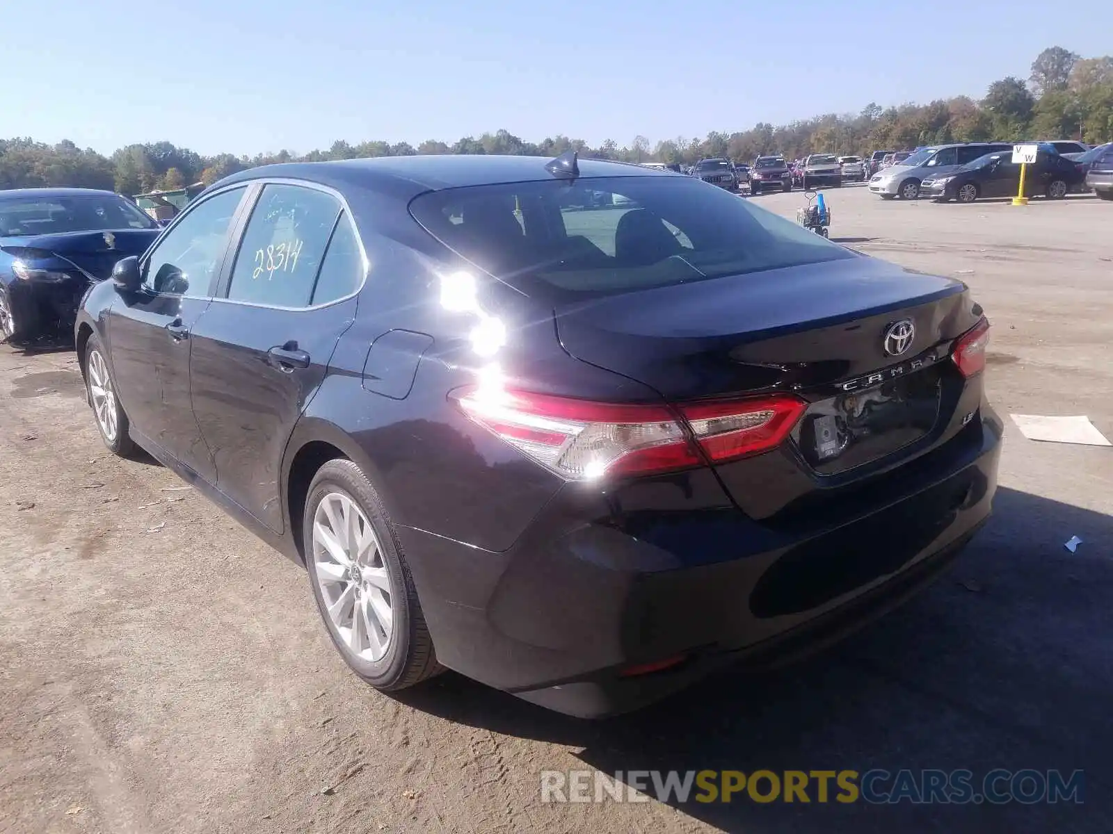 3 Photograph of a damaged car 4T1B11HK7KU755932 TOYOTA CAMRY 2019