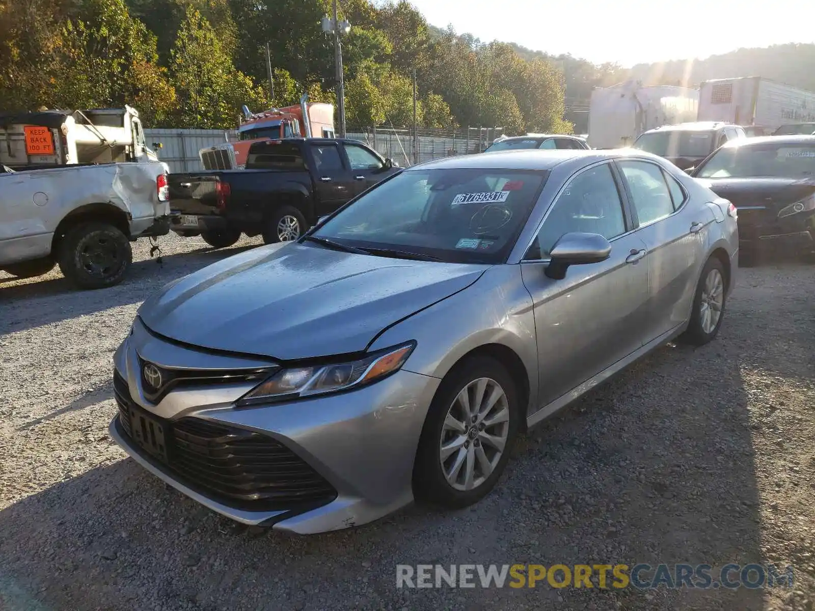 2 Photograph of a damaged car 4T1B11HK7KU756286 TOYOTA CAMRY 2019