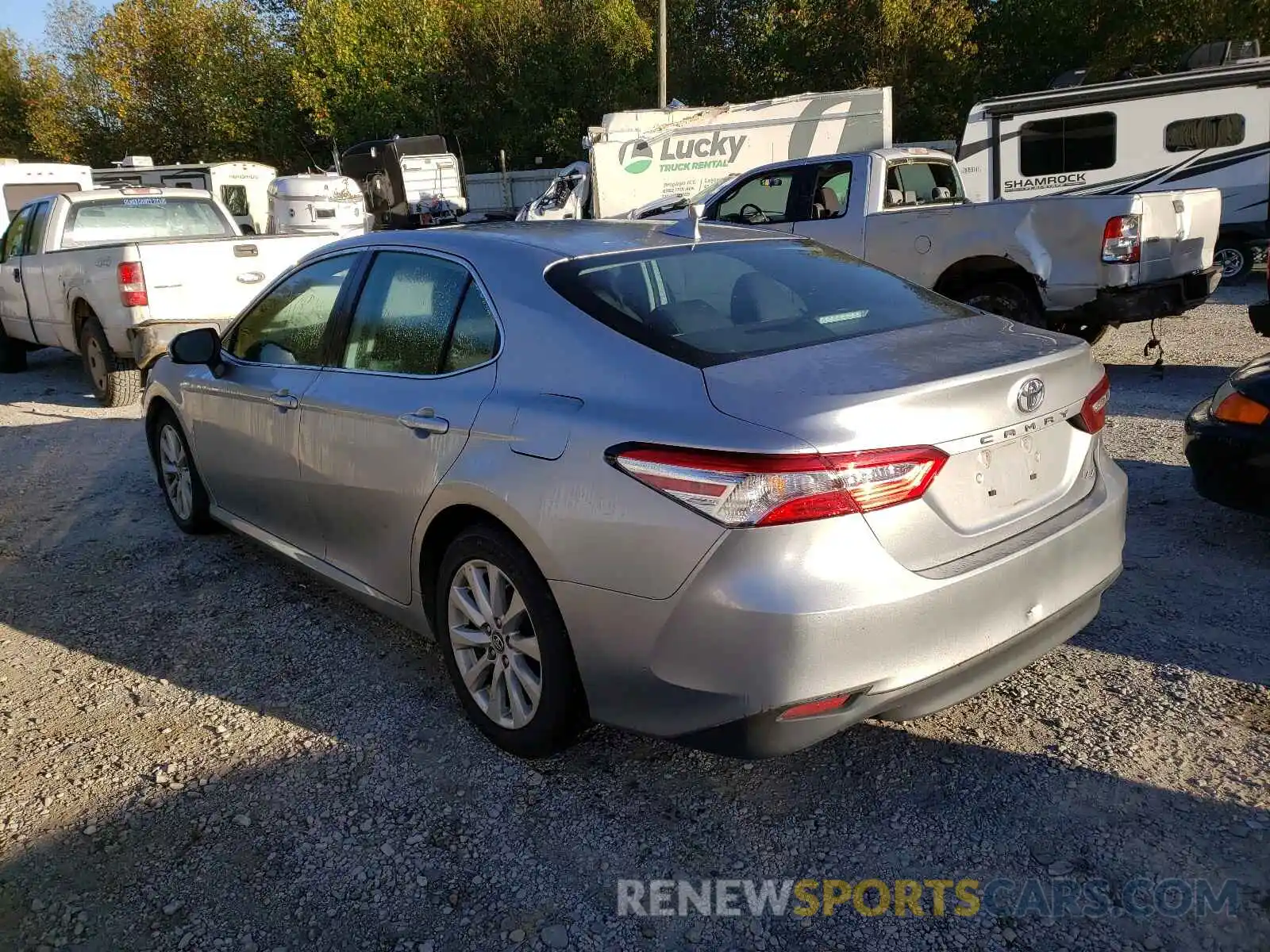 3 Photograph of a damaged car 4T1B11HK7KU756286 TOYOTA CAMRY 2019