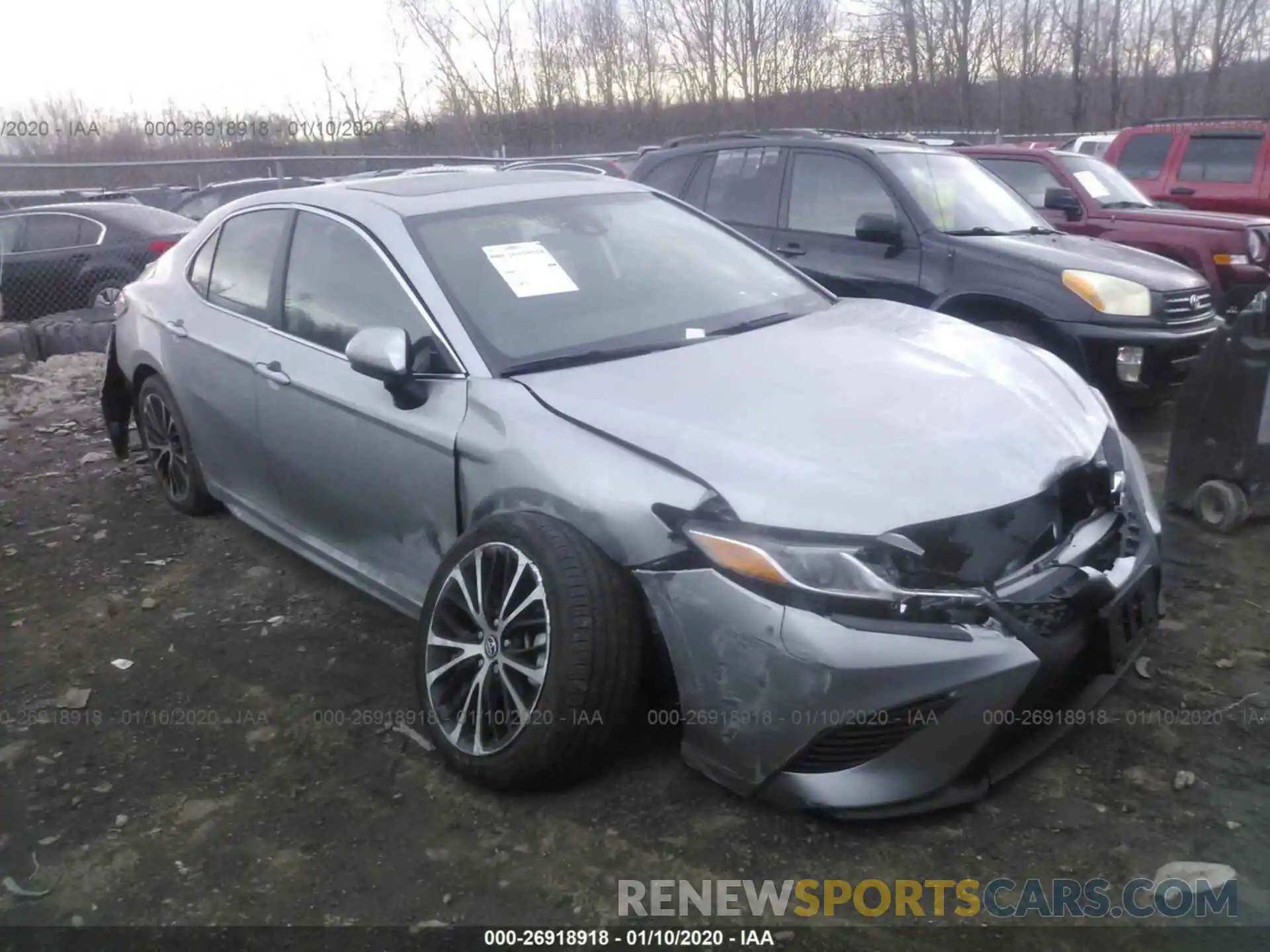 1 Photograph of a damaged car 4T1B11HK7KU756577 TOYOTA CAMRY 2019