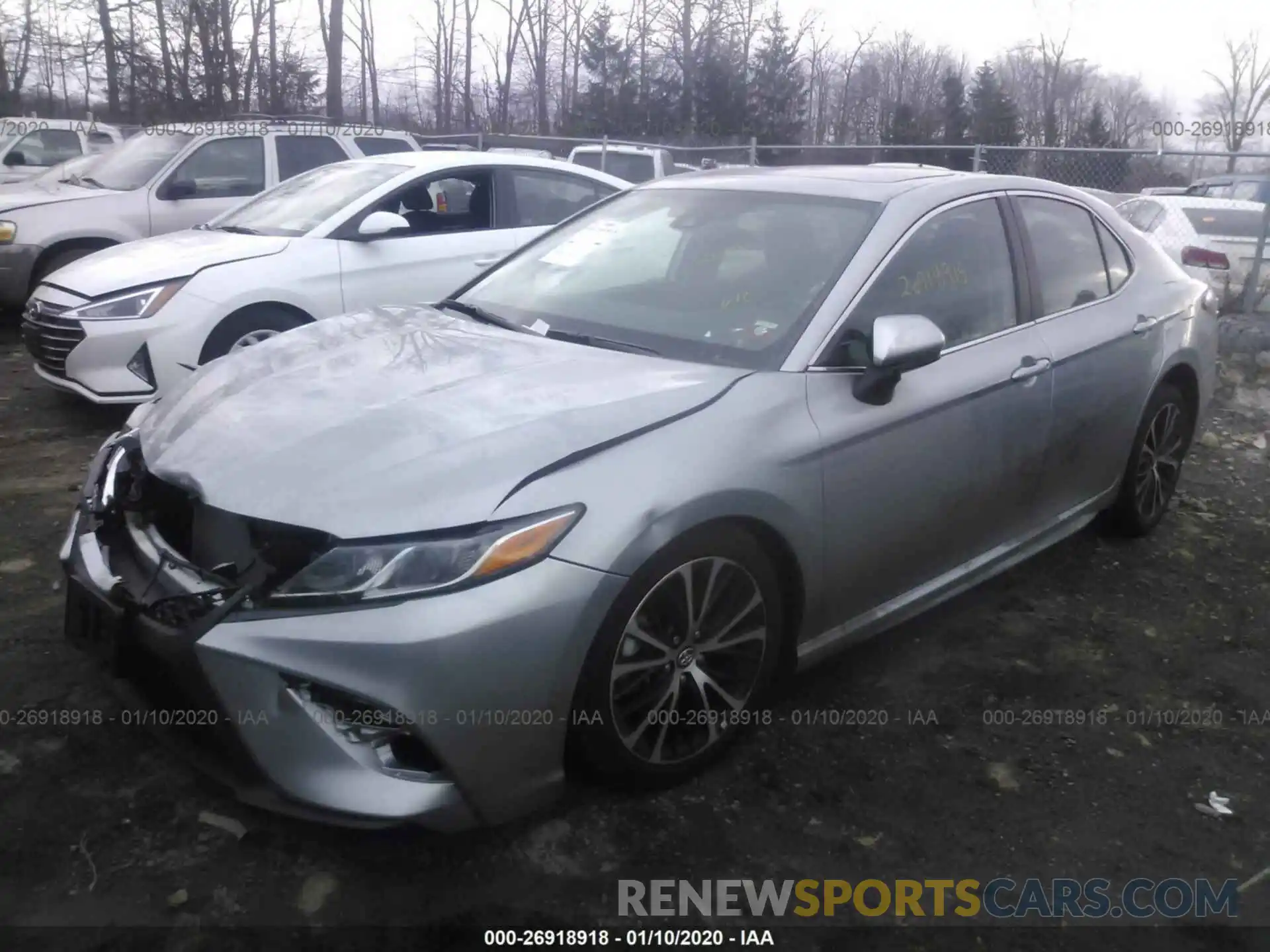 2 Photograph of a damaged car 4T1B11HK7KU756577 TOYOTA CAMRY 2019