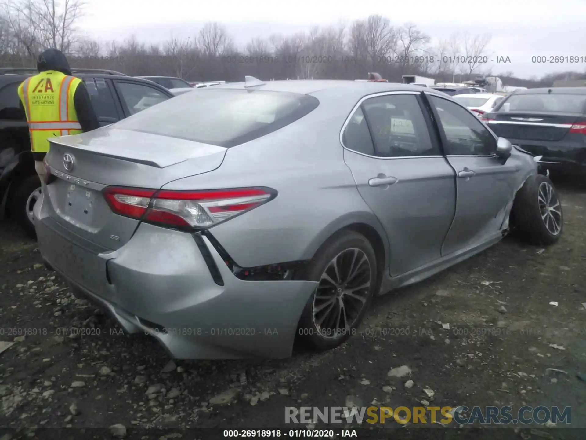 4 Photograph of a damaged car 4T1B11HK7KU756577 TOYOTA CAMRY 2019