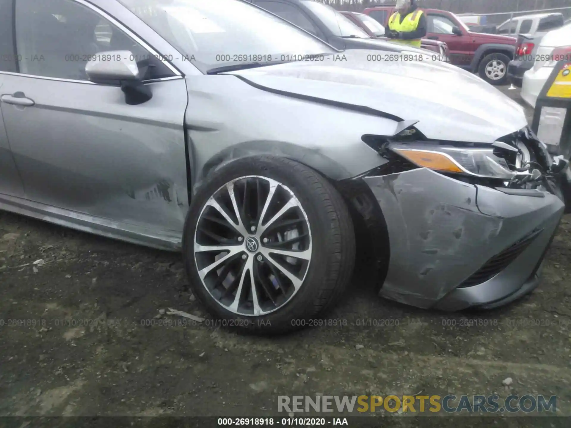 6 Photograph of a damaged car 4T1B11HK7KU756577 TOYOTA CAMRY 2019