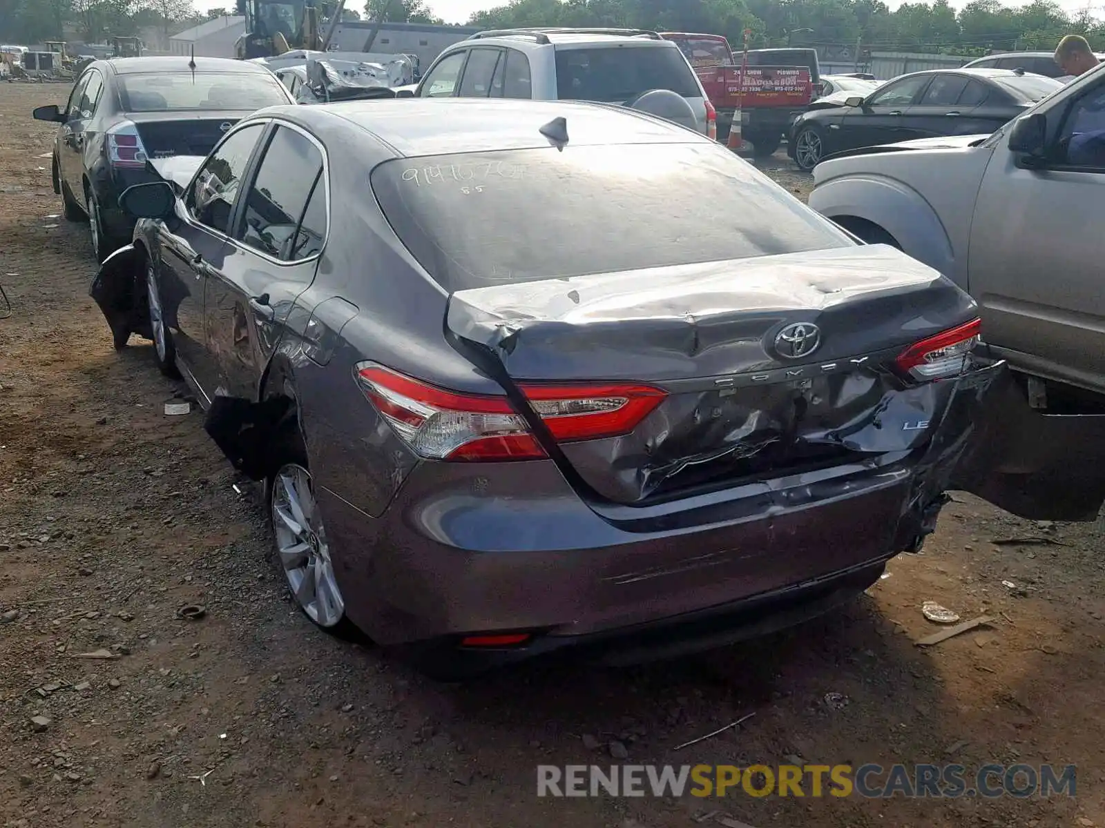 3 Photograph of a damaged car 4T1B11HK7KU756661 TOYOTA CAMRY 2019