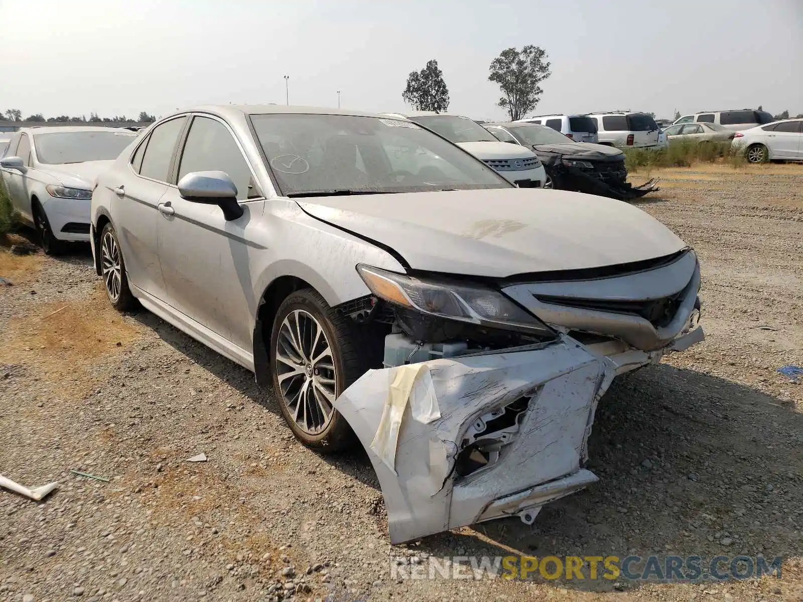 1 Photograph of a damaged car 4T1B11HK7KU757356 TOYOTA CAMRY 2019