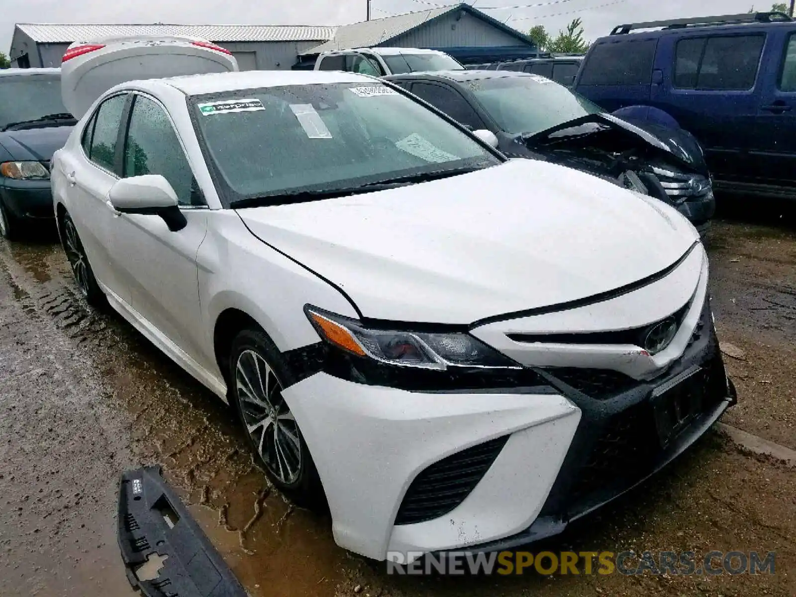 1 Photograph of a damaged car 4T1B11HK7KU757373 TOYOTA CAMRY 2019