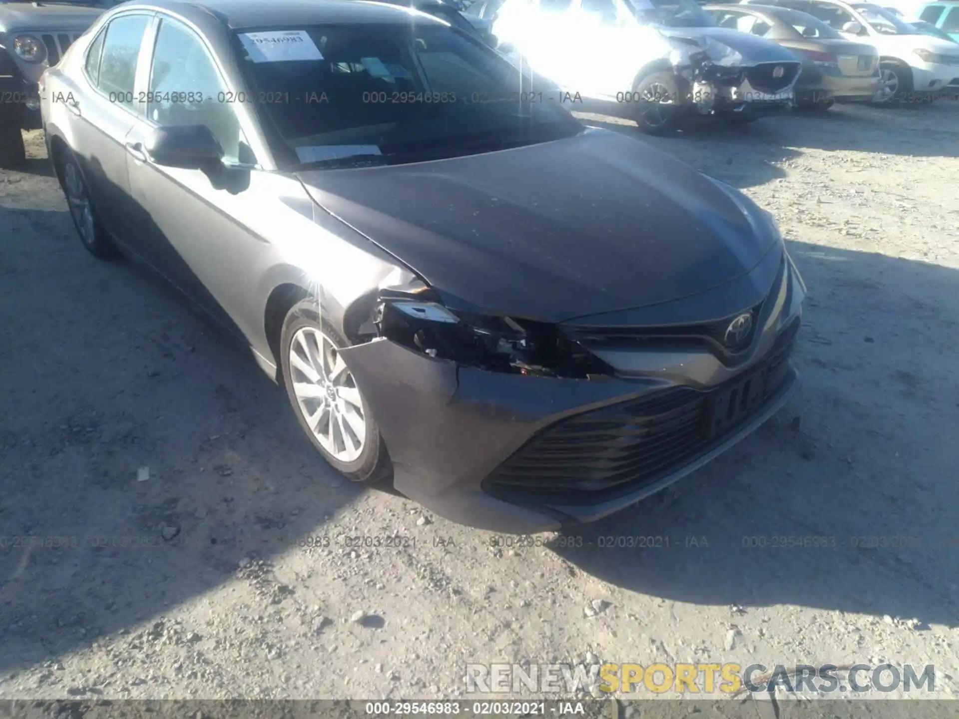 6 Photograph of a damaged car 4T1B11HK7KU757941 TOYOTA CAMRY 2019