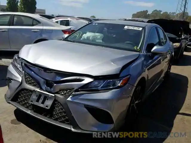 2 Photograph of a damaged car 4T1B11HK7KU758023 TOYOTA CAMRY 2019