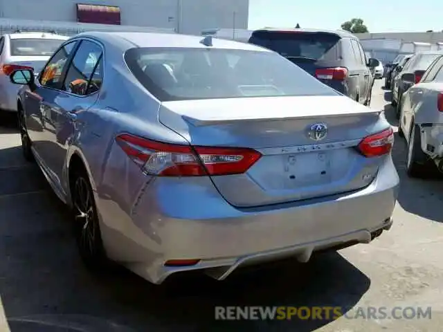 3 Photograph of a damaged car 4T1B11HK7KU758023 TOYOTA CAMRY 2019