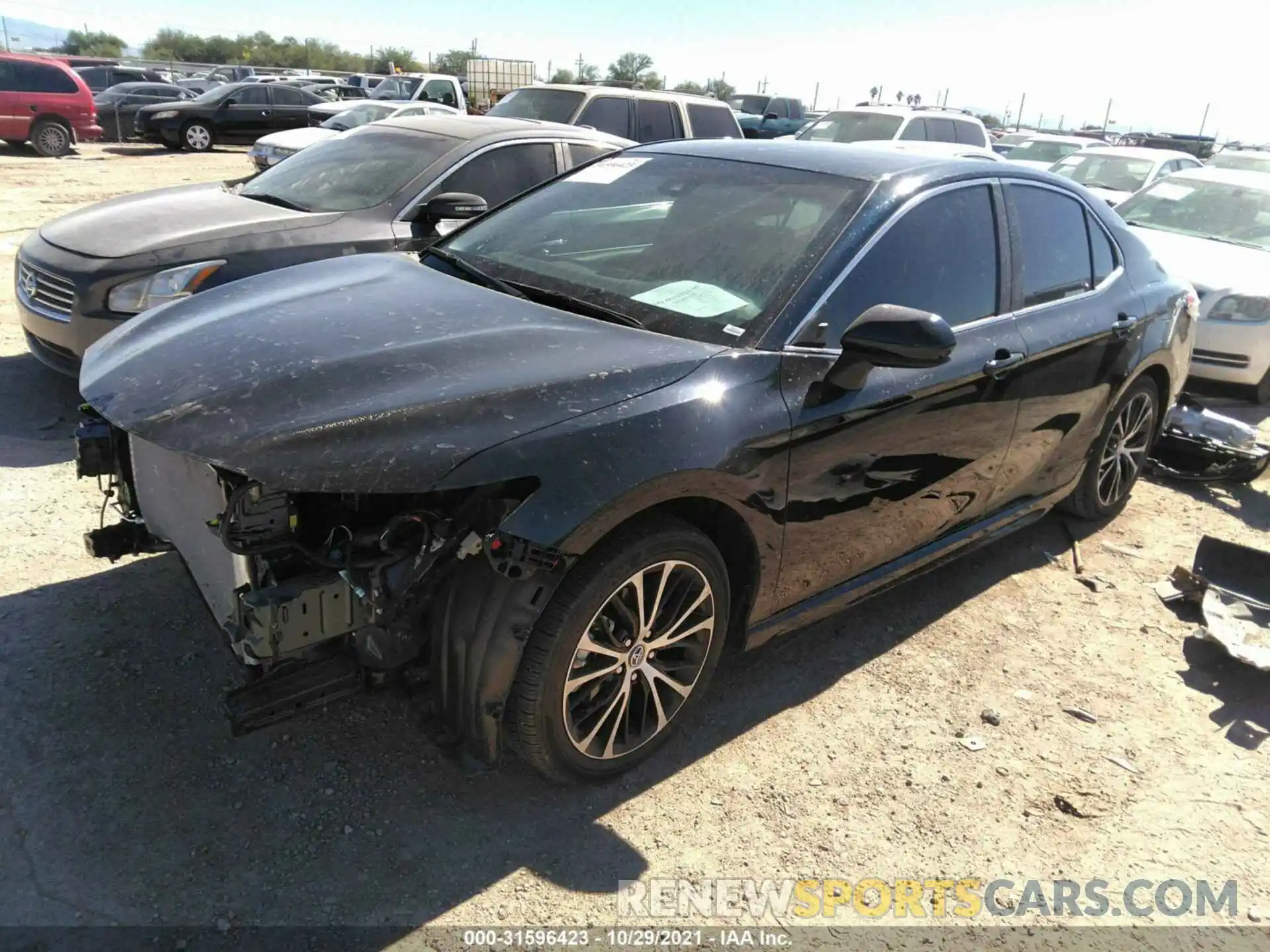 2 Photograph of a damaged car 4T1B11HK7KU758152 TOYOTA CAMRY 2019