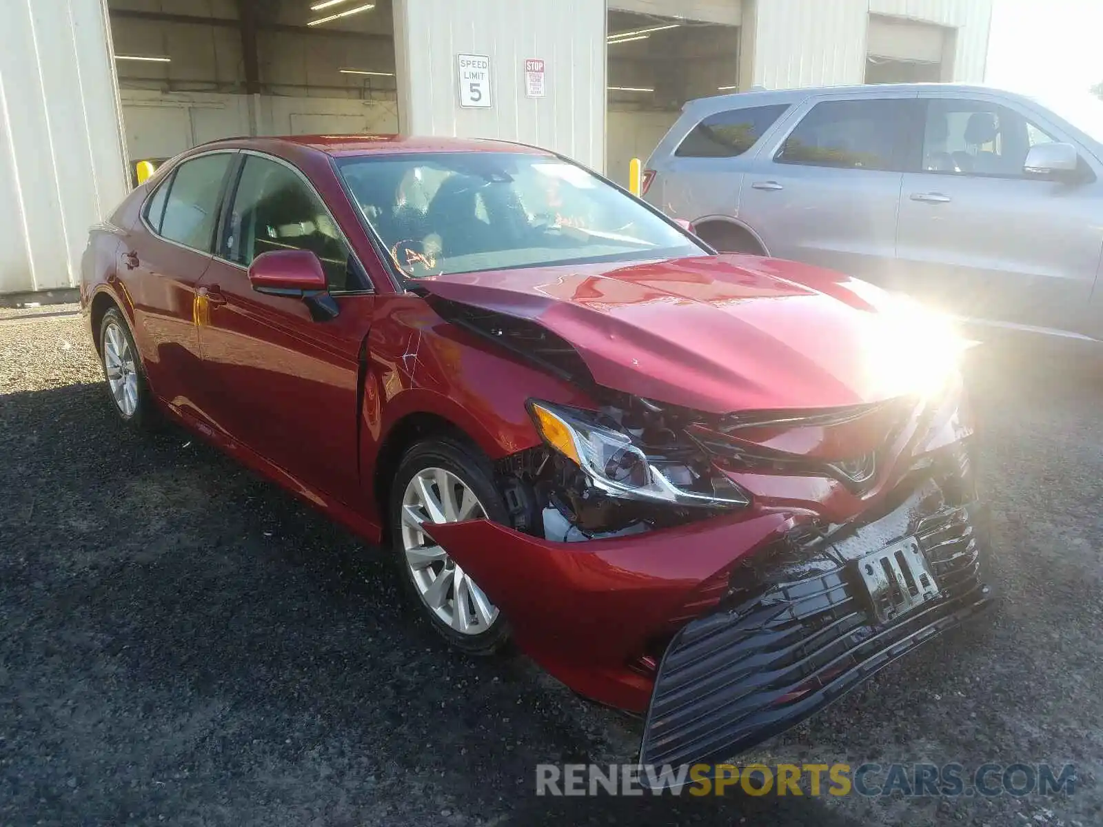 1 Photograph of a damaged car 4T1B11HK7KU758216 TOYOTA CAMRY 2019