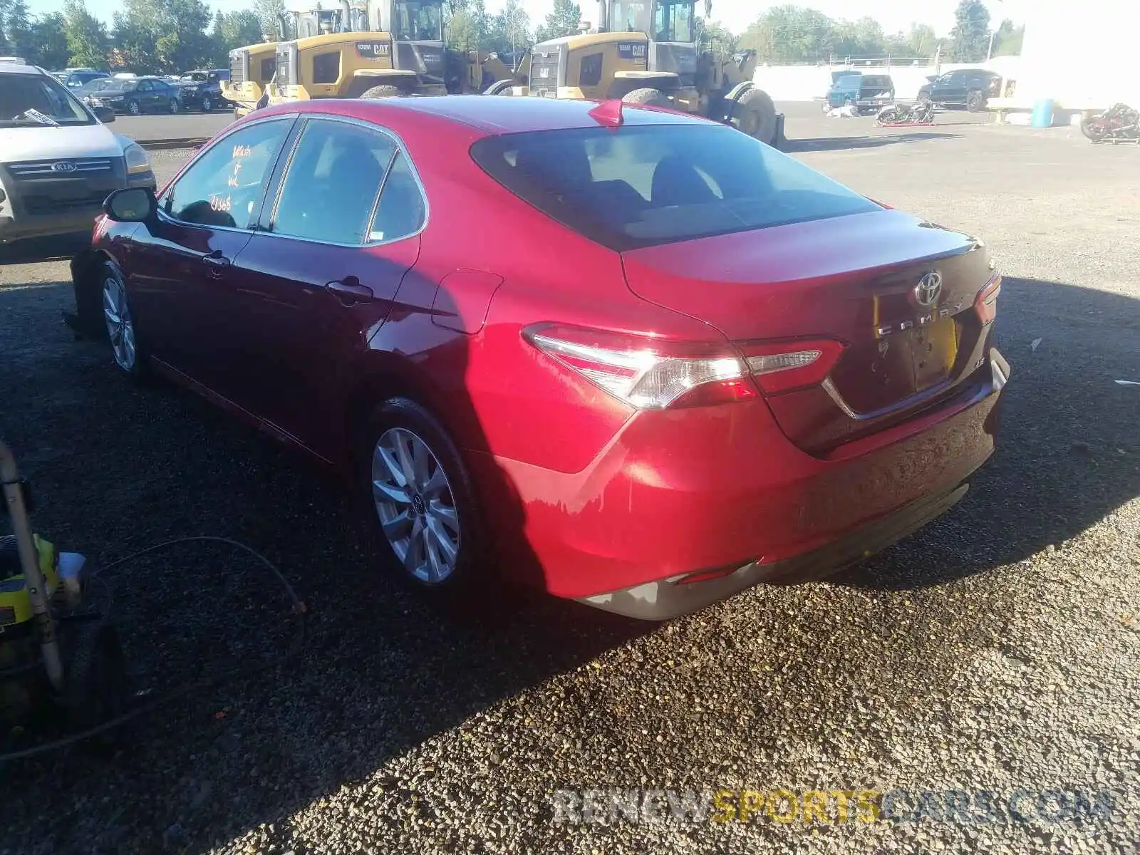 3 Photograph of a damaged car 4T1B11HK7KU758216 TOYOTA CAMRY 2019