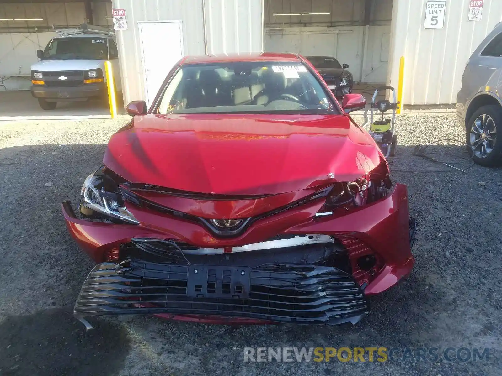 9 Photograph of a damaged car 4T1B11HK7KU758216 TOYOTA CAMRY 2019