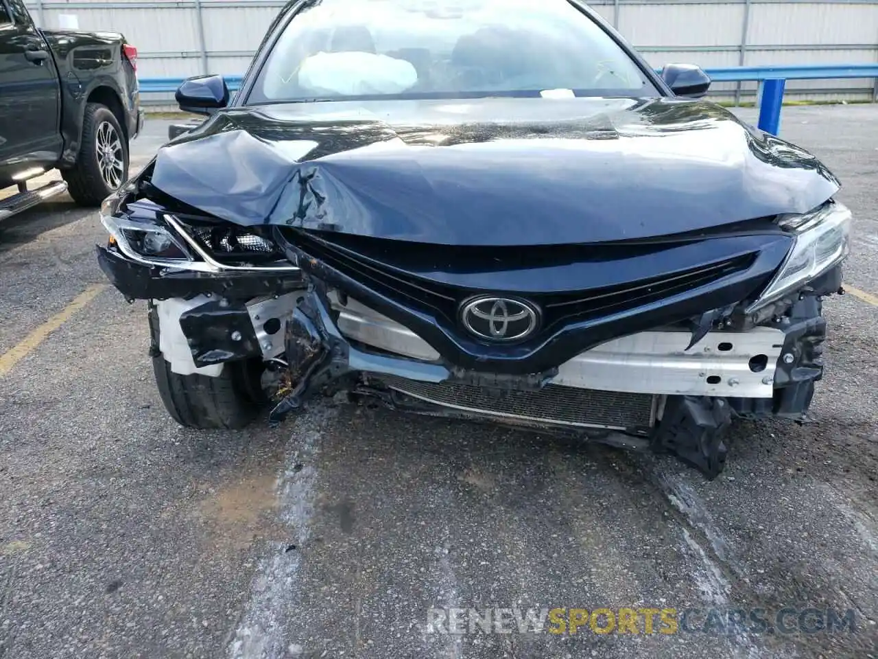 9 Photograph of a damaged car 4T1B11HK7KU758815 TOYOTA CAMRY 2019