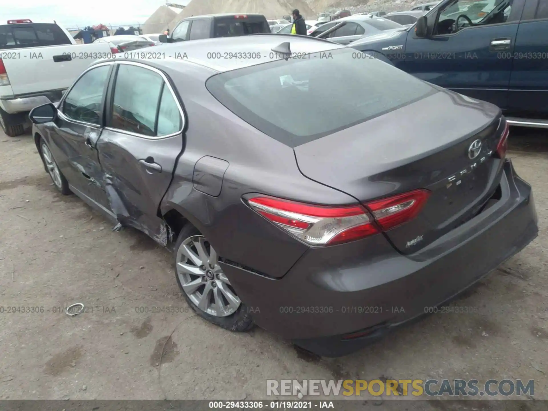 3 Photograph of a damaged car 4T1B11HK7KU758880 TOYOTA CAMRY 2019