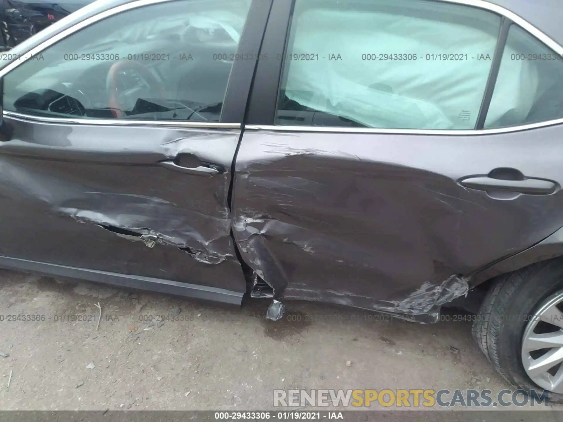 6 Photograph of a damaged car 4T1B11HK7KU758880 TOYOTA CAMRY 2019