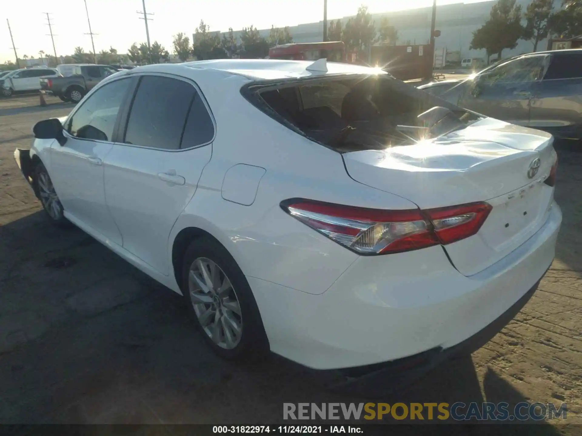 3 Photograph of a damaged car 4T1B11HK7KU759656 TOYOTA CAMRY 2019