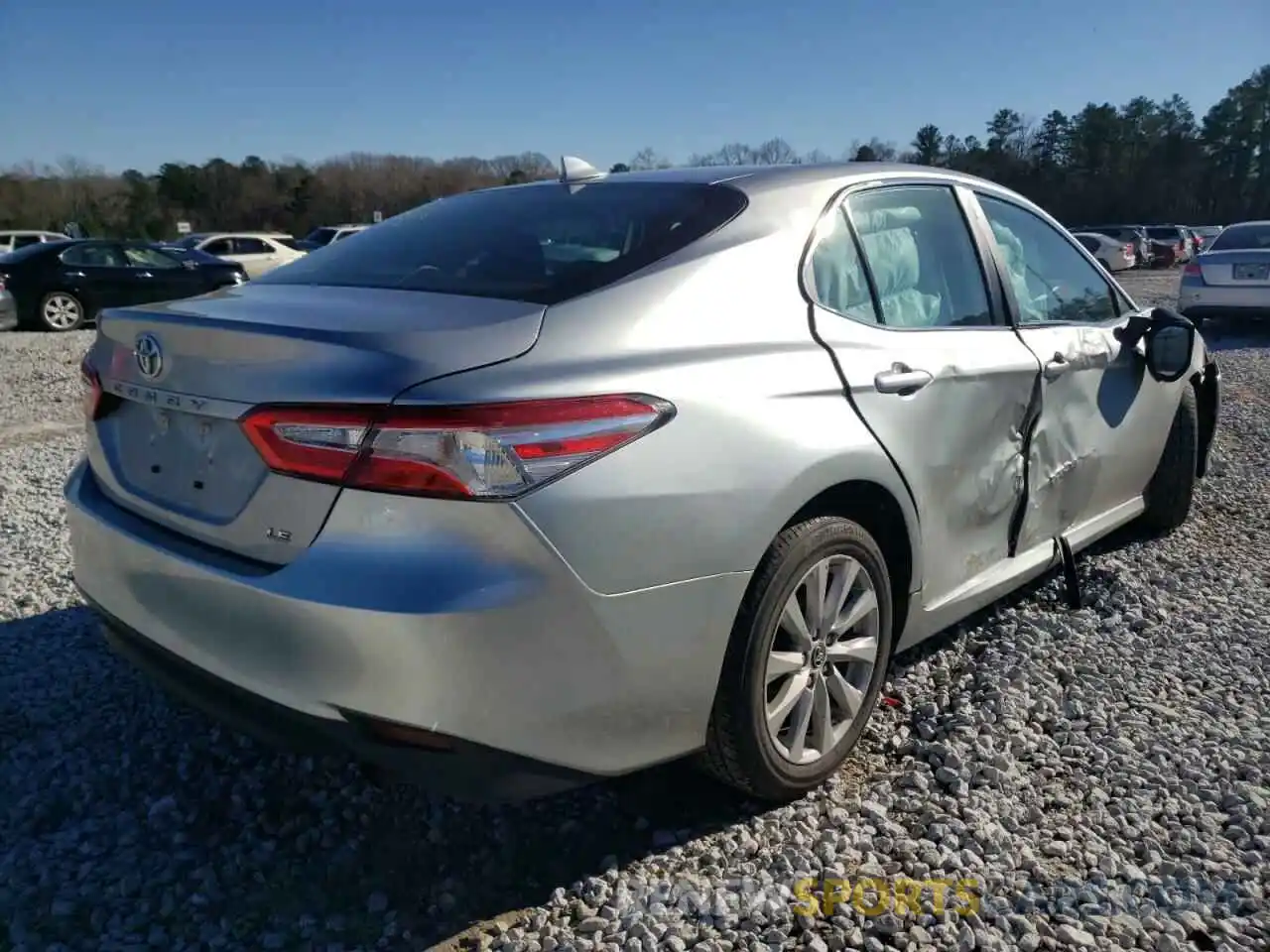 4 Photograph of a damaged car 4T1B11HK7KU760080 TOYOTA CAMRY 2019