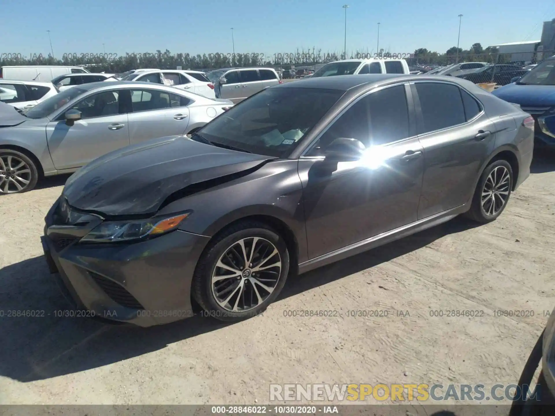 2 Photograph of a damaged car 4T1B11HK7KU760337 TOYOTA CAMRY 2019