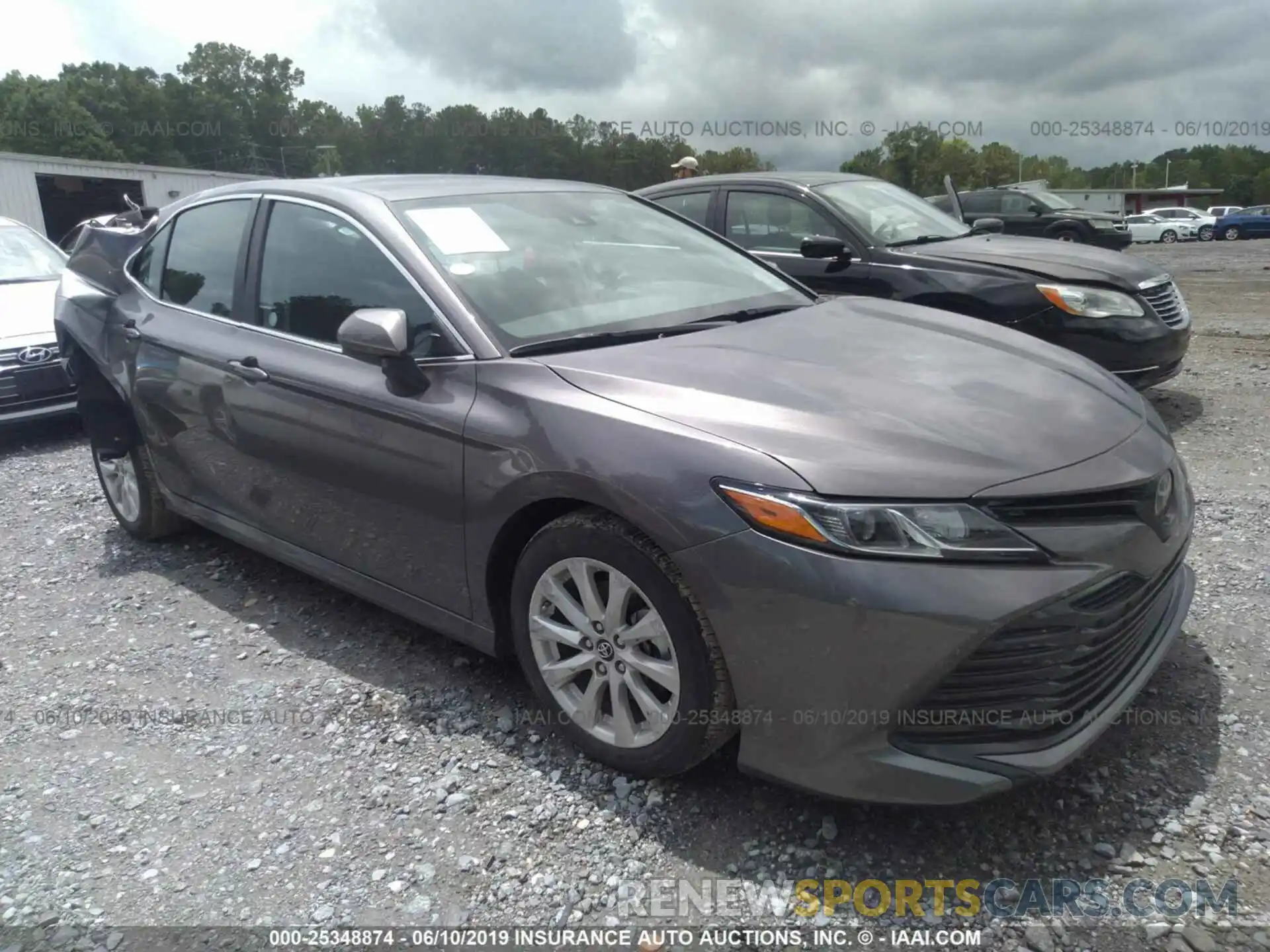 1 Photograph of a damaged car 4T1B11HK7KU760368 TOYOTA CAMRY 2019