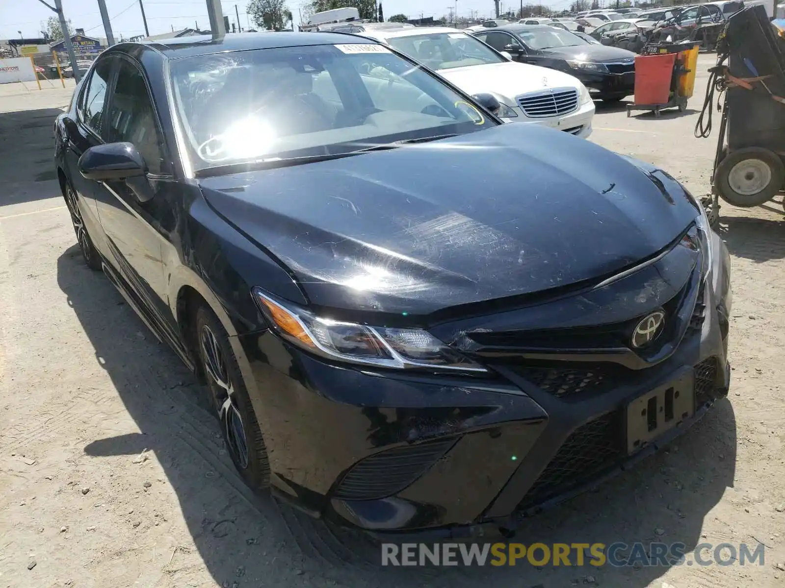 1 Photograph of a damaged car 4T1B11HK7KU760466 TOYOTA CAMRY 2019