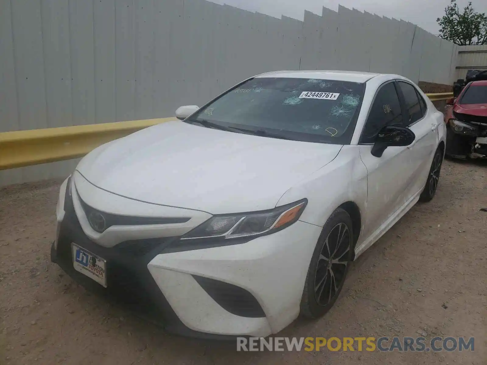 2 Photograph of a damaged car 4T1B11HK7KU763531 TOYOTA CAMRY 2019