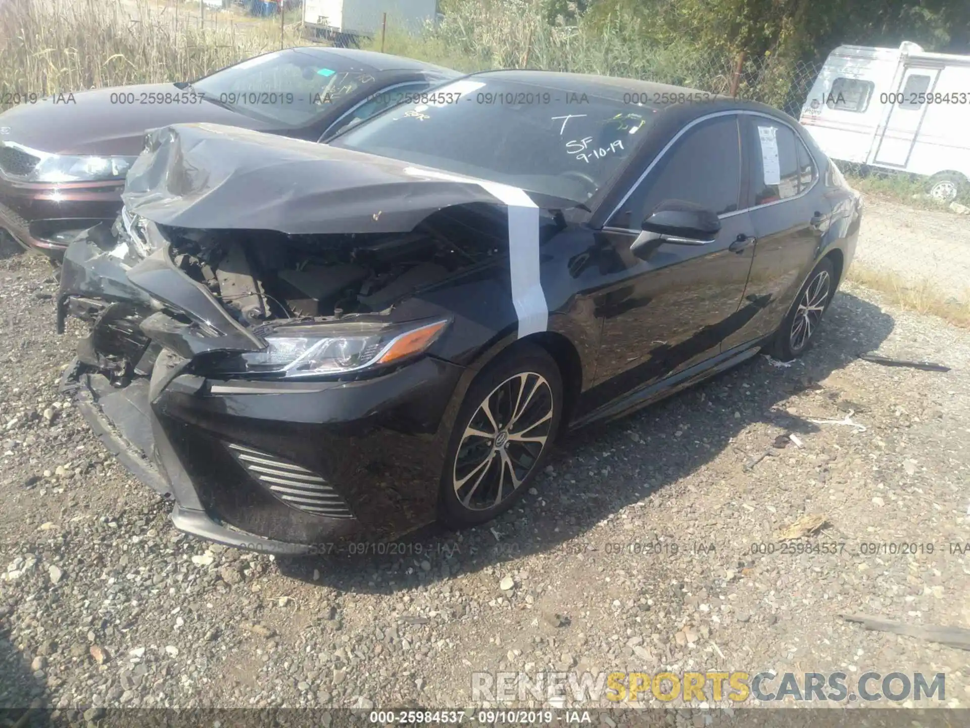 2 Photograph of a damaged car 4T1B11HK7KU764064 TOYOTA CAMRY 2019