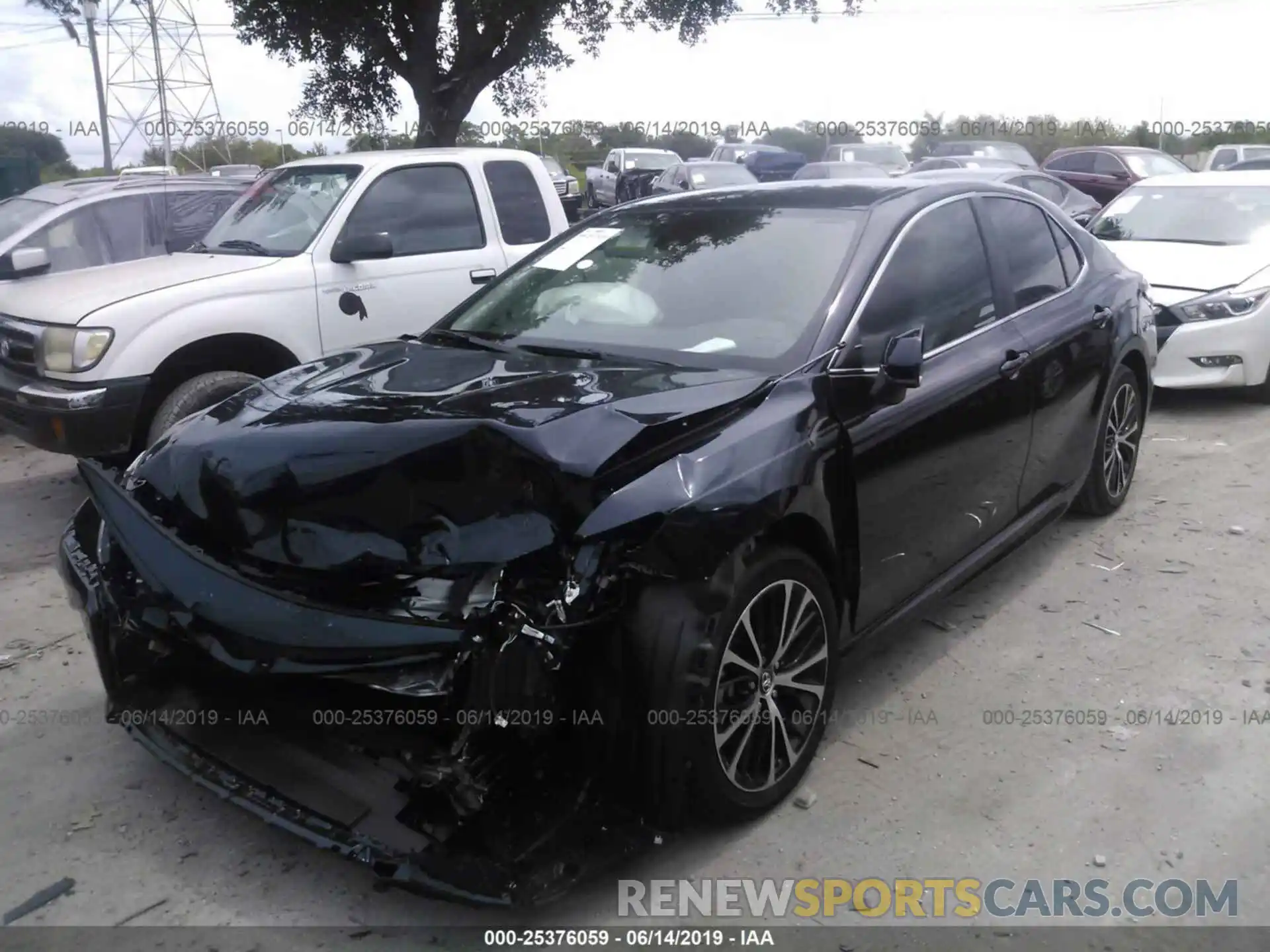 2 Photograph of a damaged car 4T1B11HK7KU765103 TOYOTA CAMRY 2019