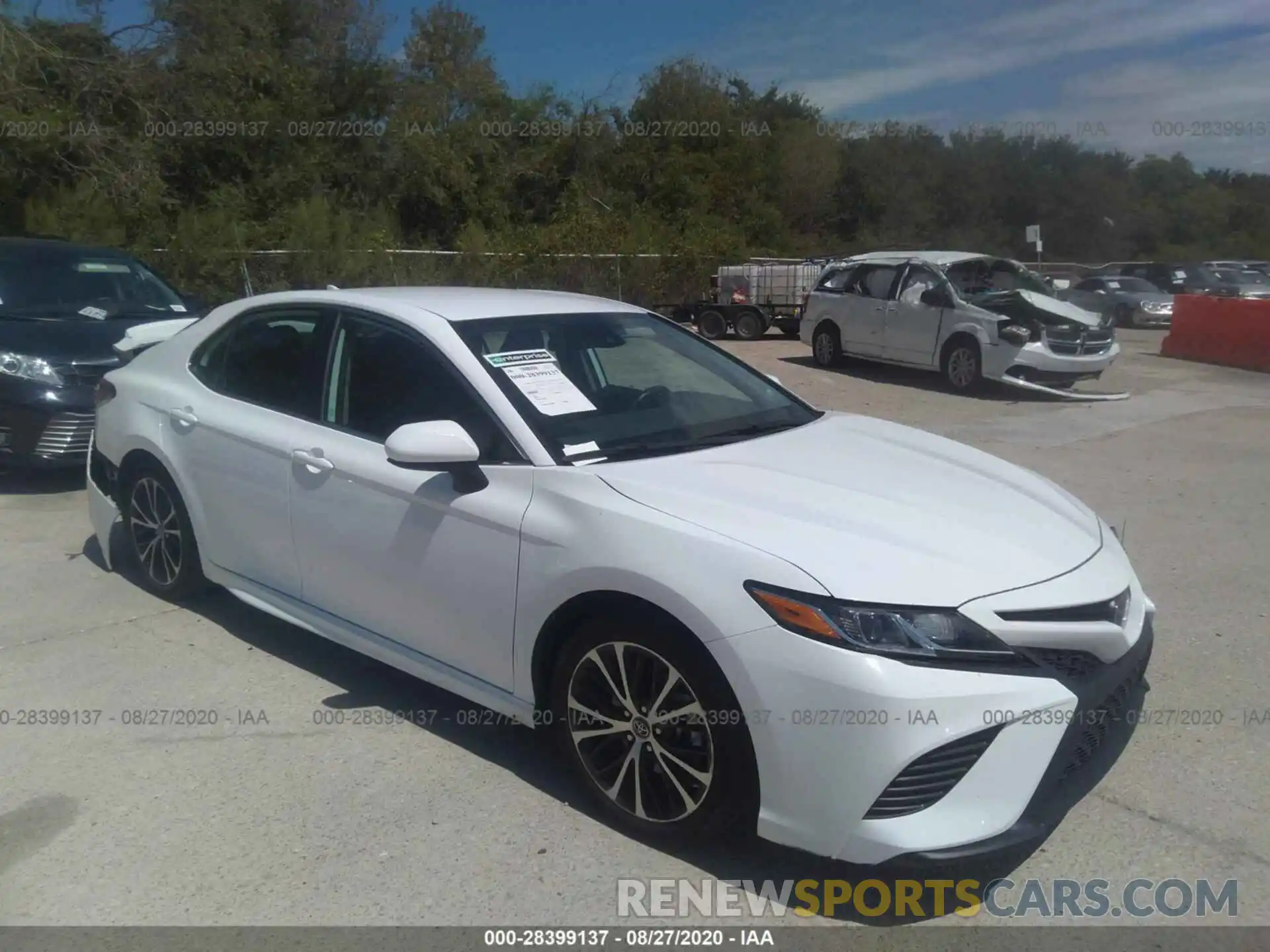 1 Photograph of a damaged car 4T1B11HK7KU766350 TOYOTA CAMRY 2019