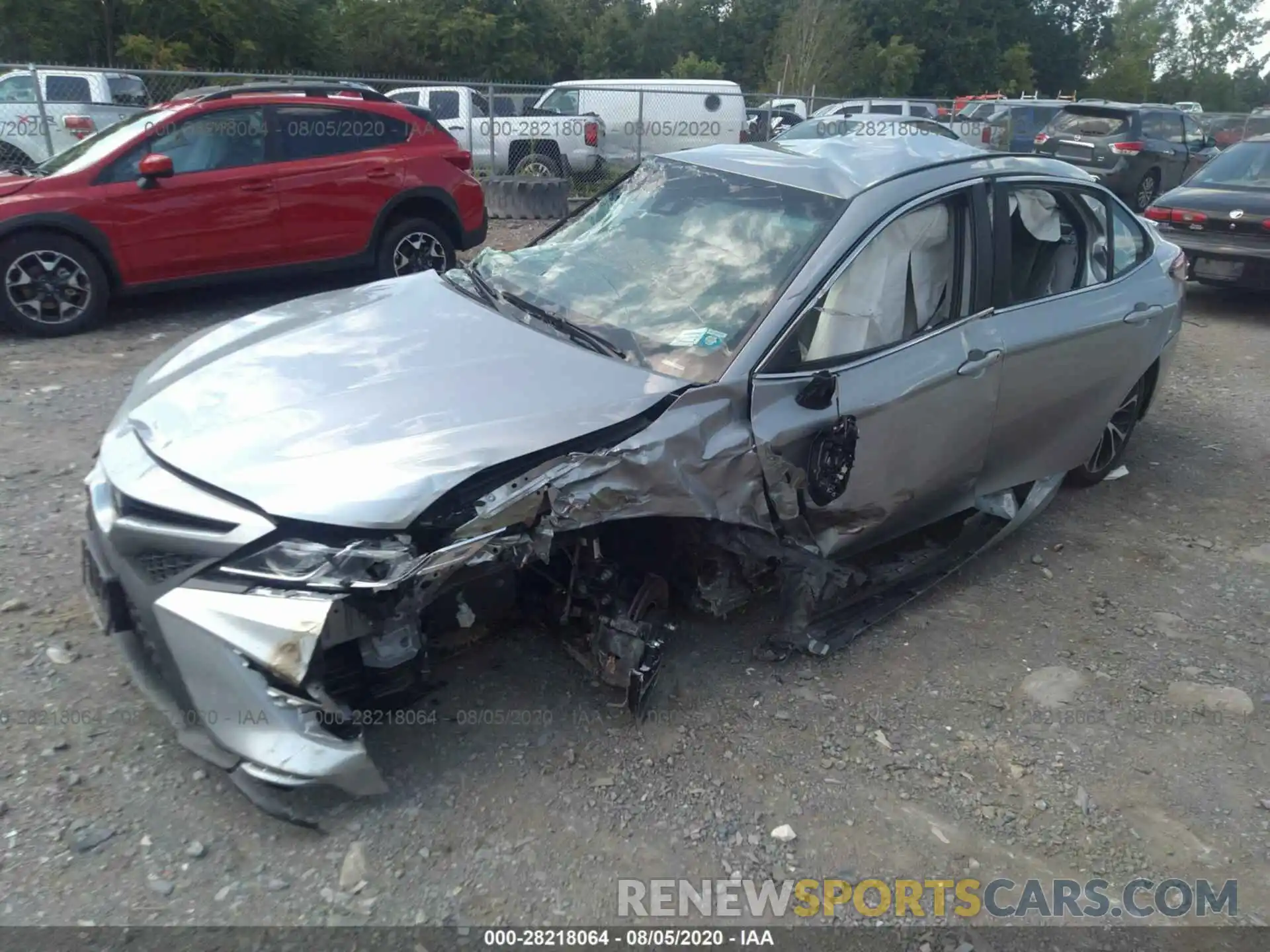 2 Photograph of a damaged car 4T1B11HK7KU766476 TOYOTA CAMRY 2019