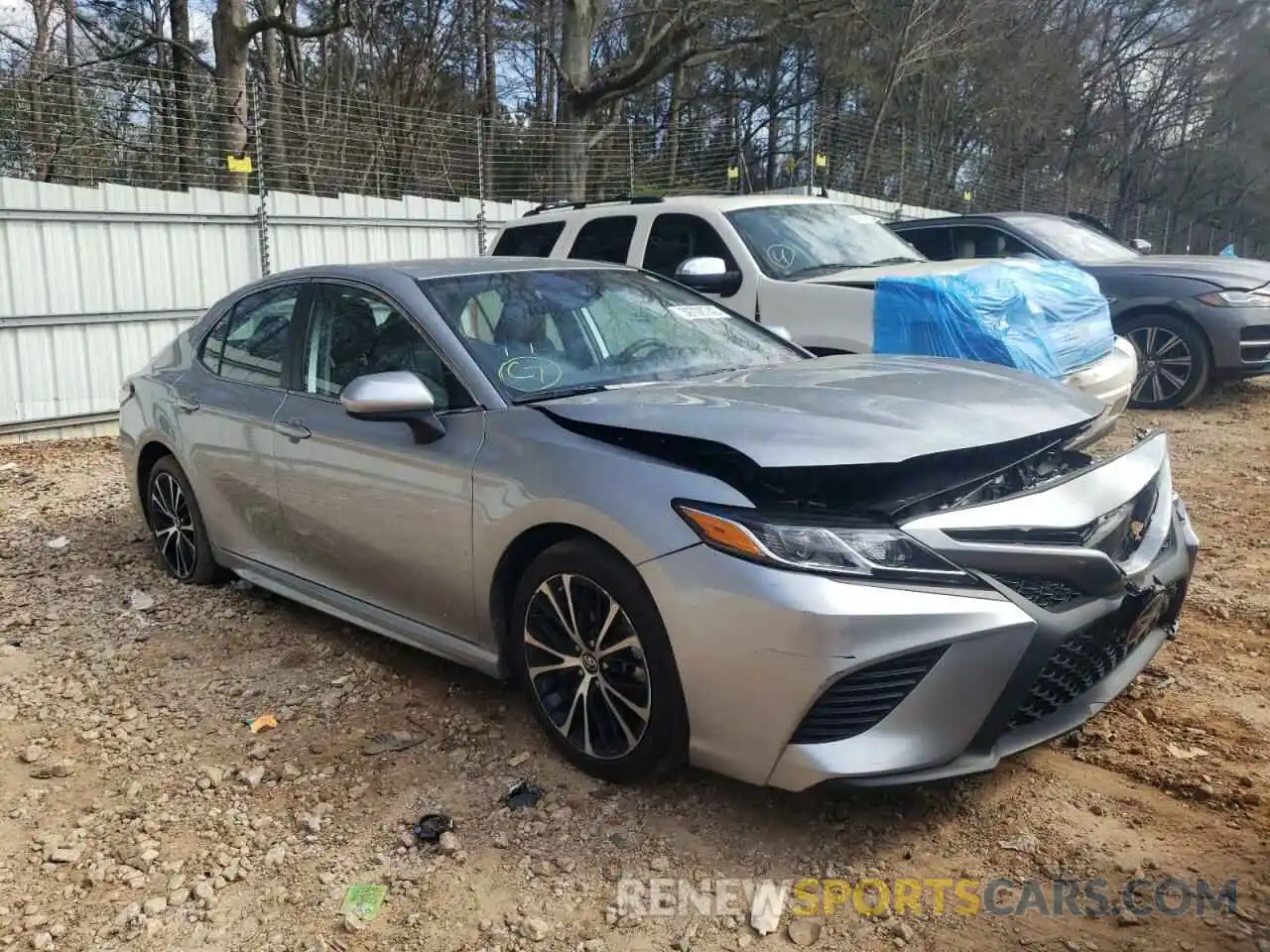 1 Photograph of a damaged car 4T1B11HK7KU766493 TOYOTA CAMRY 2019