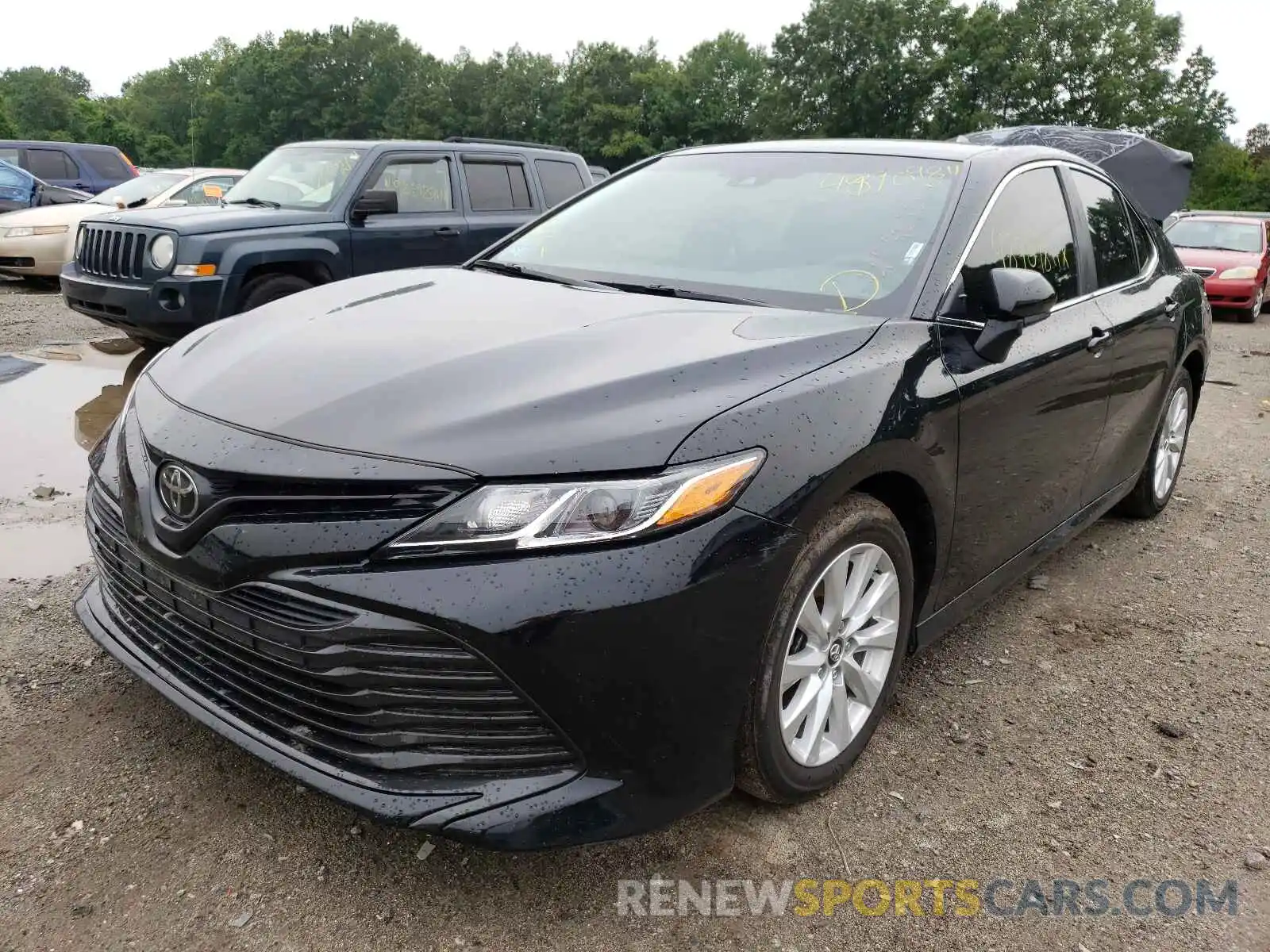 2 Photograph of a damaged car 4T1B11HK7KU767112 TOYOTA CAMRY 2019