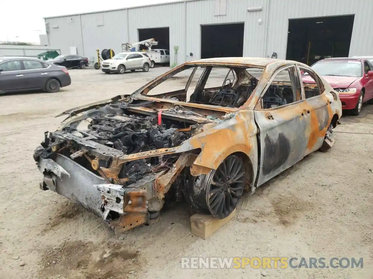 2 Photograph of a damaged car 4T1B11HK7KU767577 TOYOTA CAMRY 2019