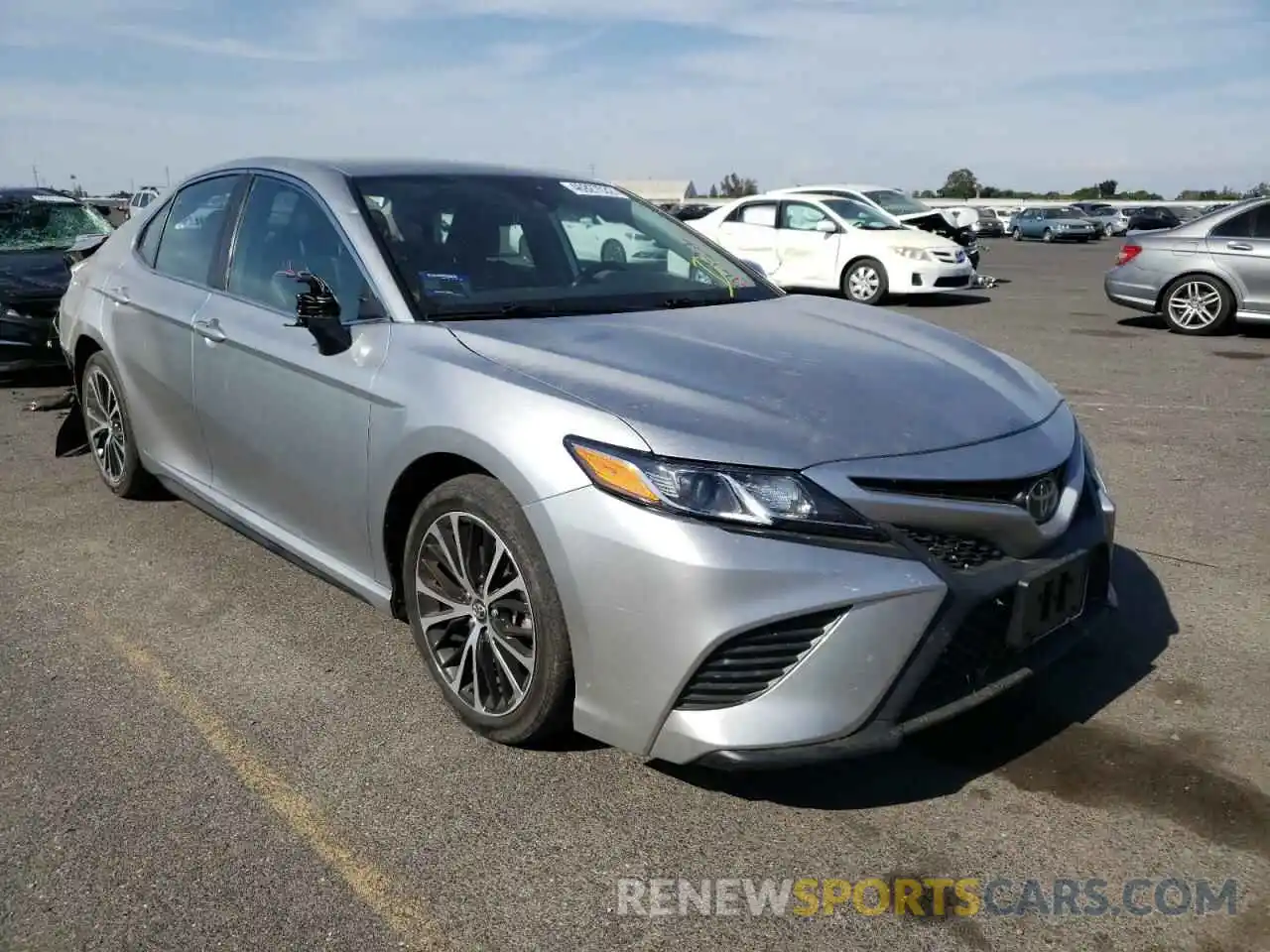 1 Photograph of a damaged car 4T1B11HK7KU768227 TOYOTA CAMRY 2019